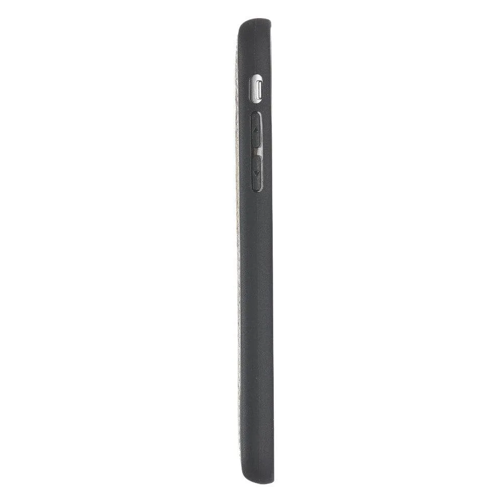 Flexible Leather Back Cover for Apple iPhone X Series