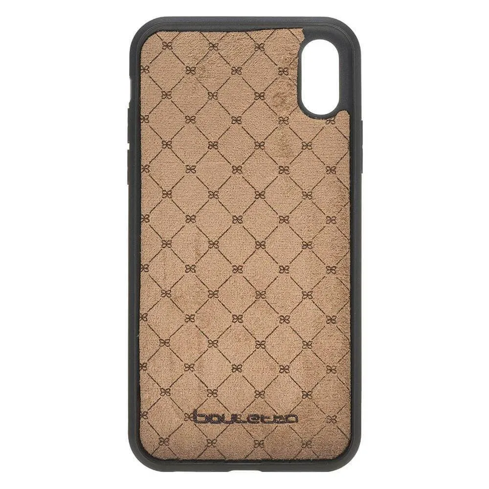 Flexible Leather Back Cover for Apple iPhone X Series