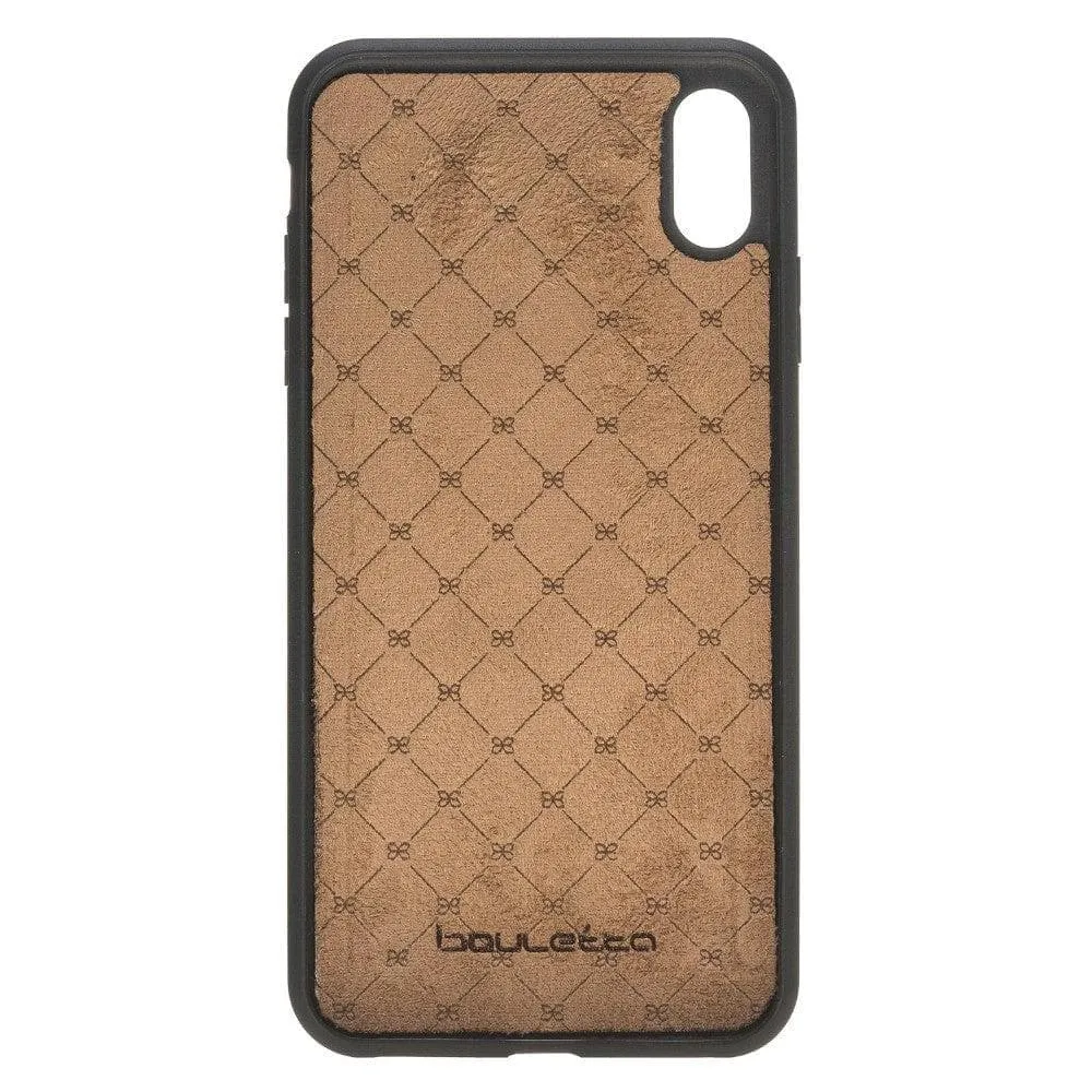 Flexible Leather Back Cover for Apple iPhone X Series
