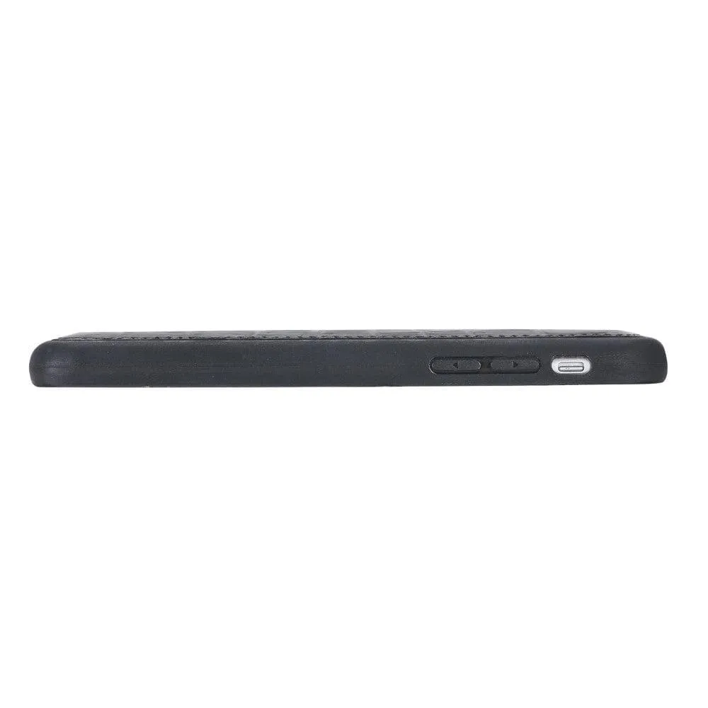 Flexible Leather Back Cover for Apple iPhone X Series