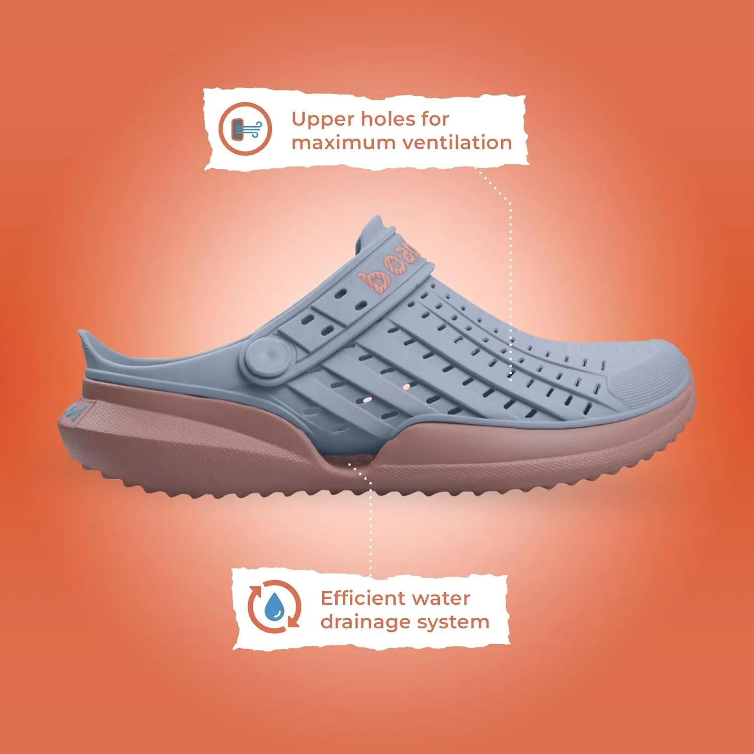 Flow - Clogs for Women | Comfortable Womens Clogs for Everyday Use | Stylish & Durable Water Shoes | Womens Sandals Made with Flexible Rubber | Garden Shoes with a Soft and Adaptive Fit