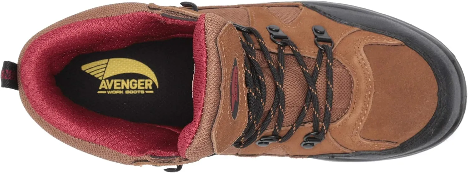 FSI FOOTWEAR SPECIALTIES INTERNATIONAL Men's Grid 6" Steel Toe EH Slip Resistant Leather and Mesh Work Boot