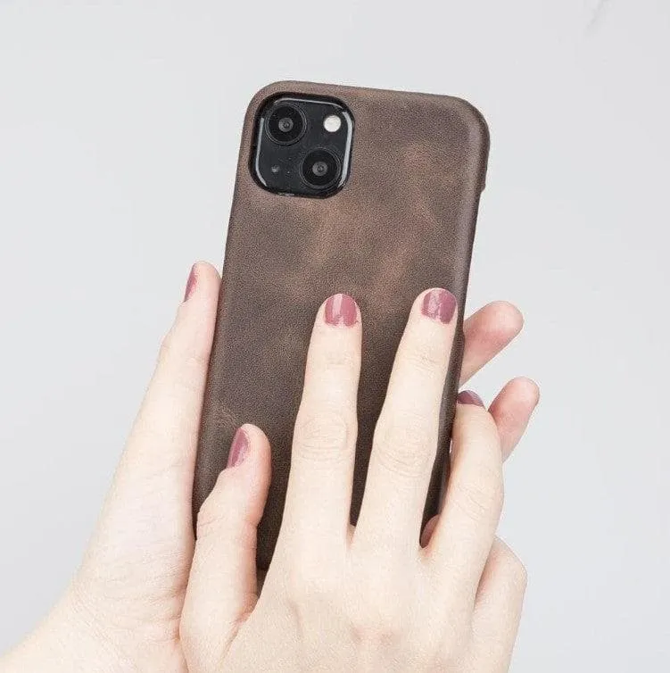 Fully Leather Back Cover for Apple iPhone 12 Series