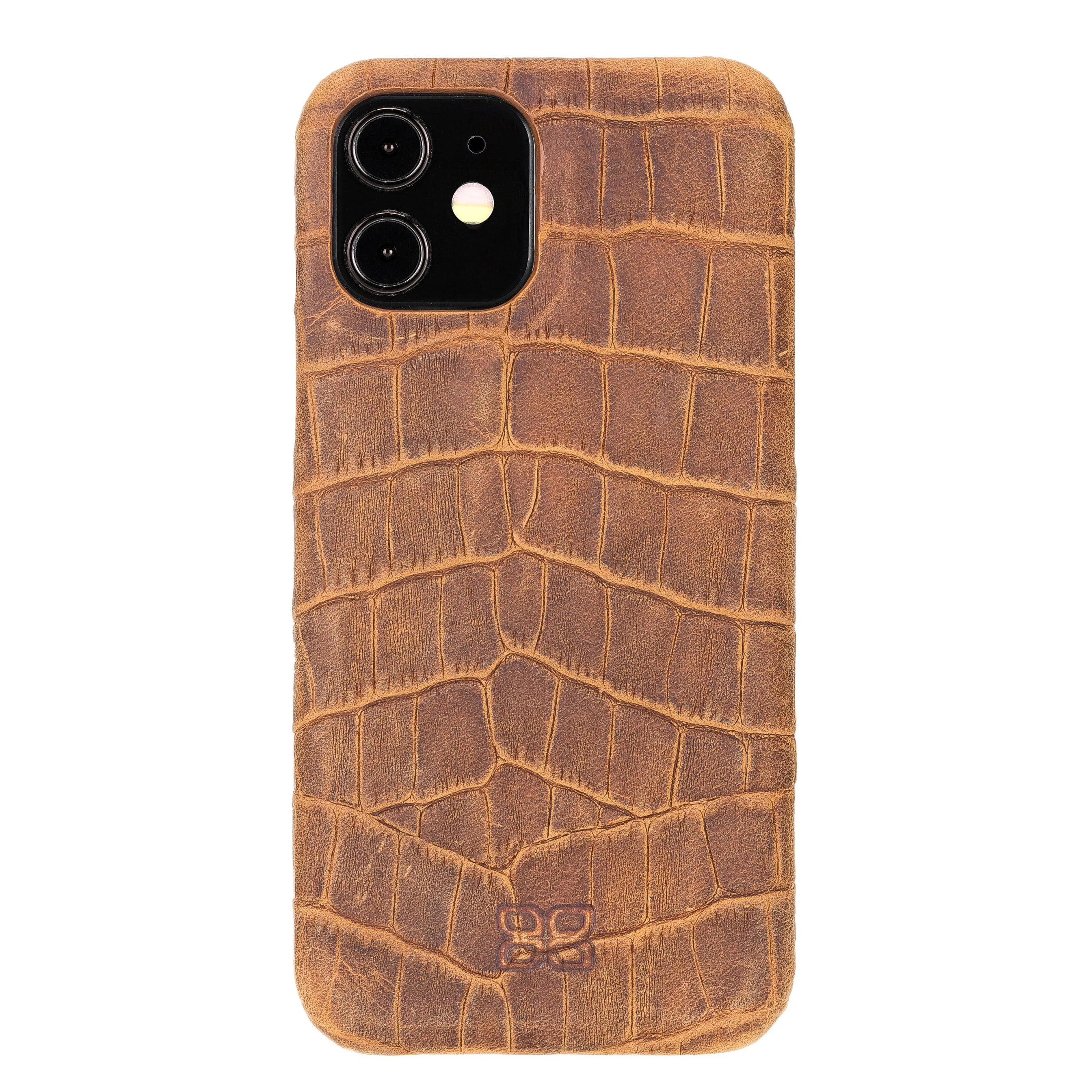 Fully Leather Back Cover for Apple iPhone 12 Series