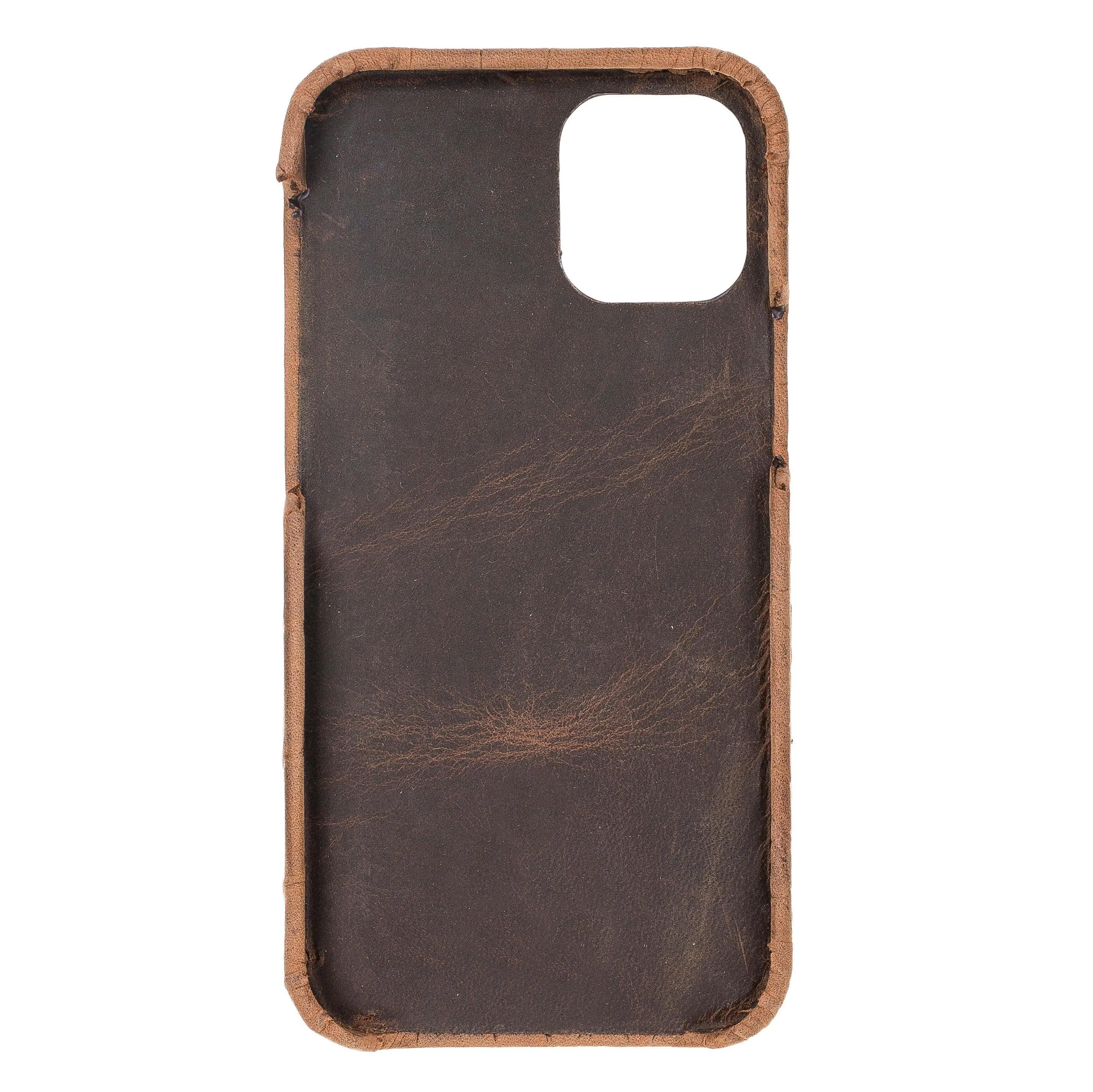 Fully Leather Back Cover for Apple iPhone 12 Series