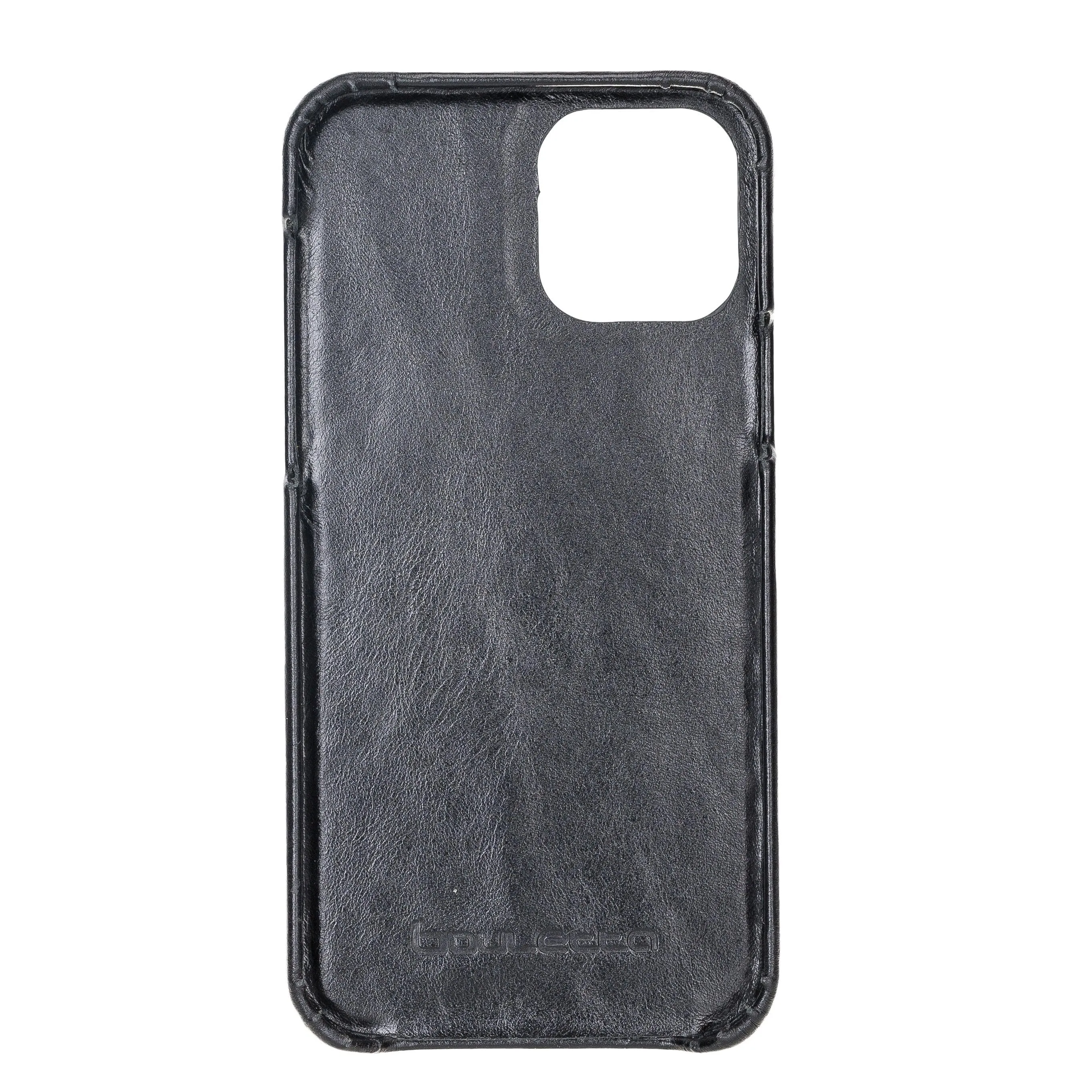 Fully Leather Back Cover for Apple iPhone 12 Series