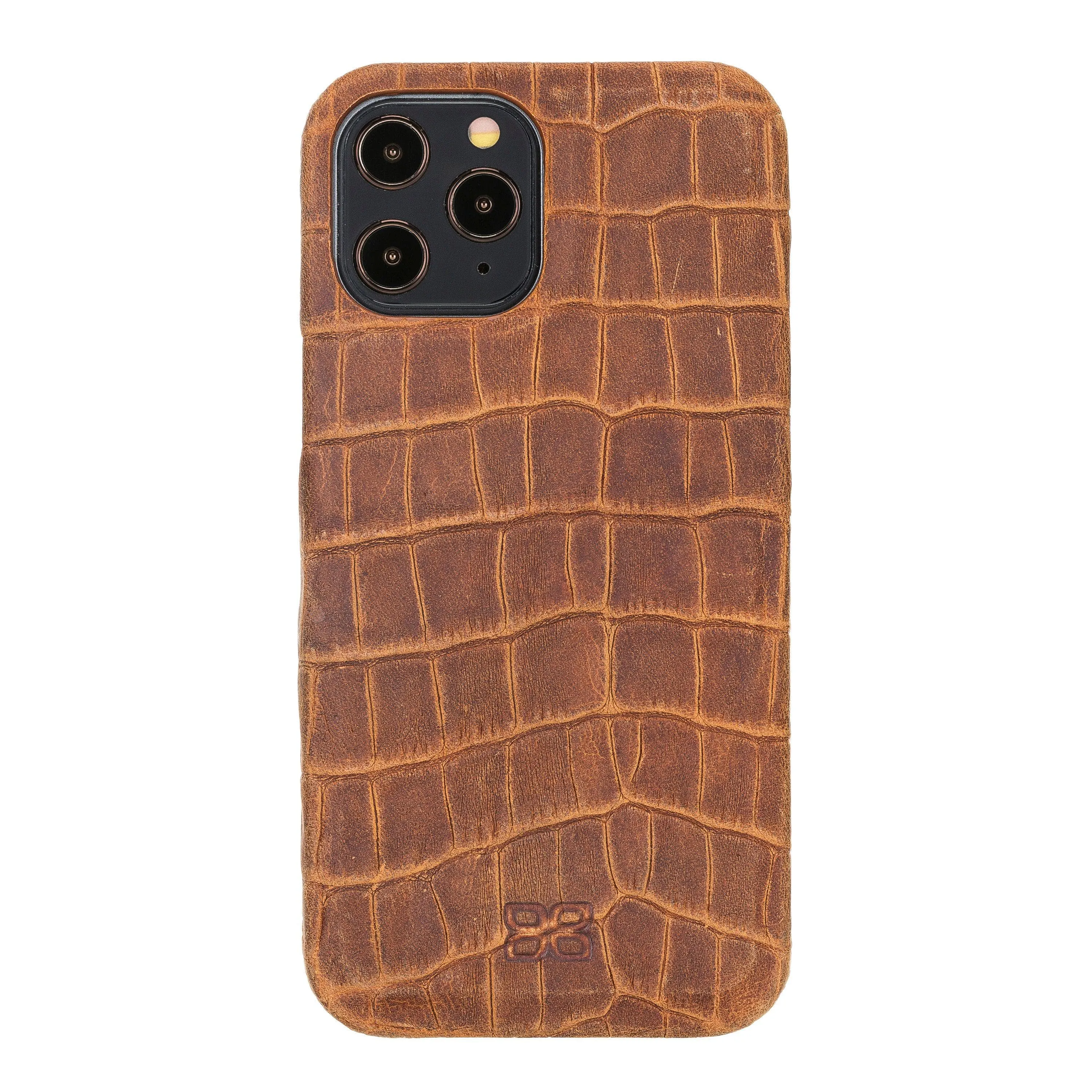 Fully Leather Back Cover for Apple iPhone 12 Series
