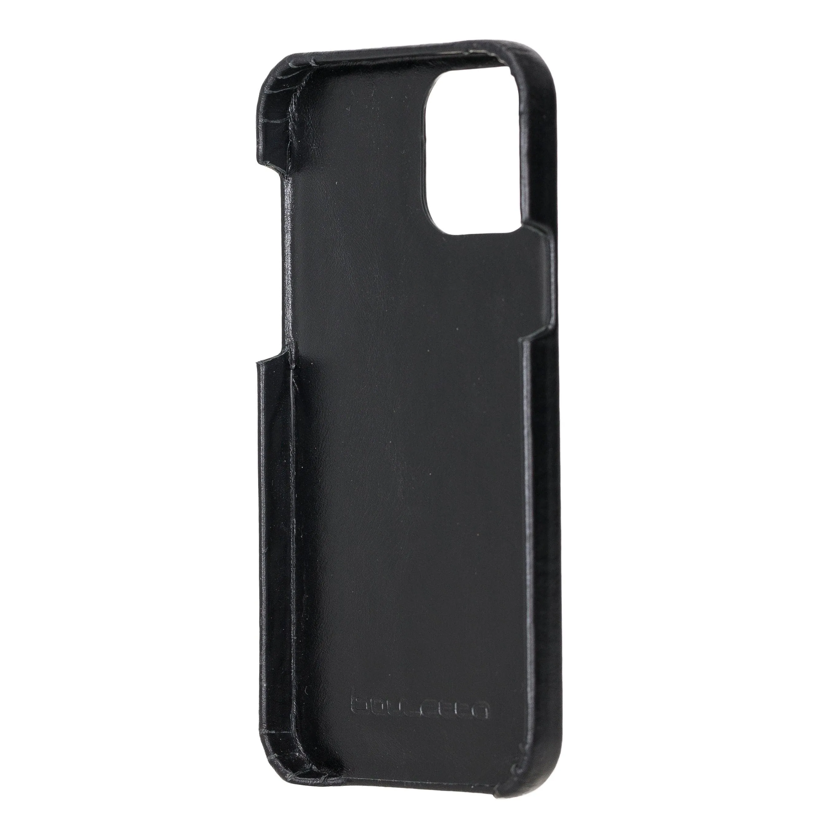 Fully Leather Back Cover for Apple iPhone 12 Series