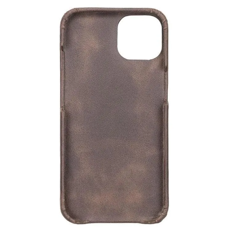 Fully Leather Back Cover for Apple iPhone 12 Series