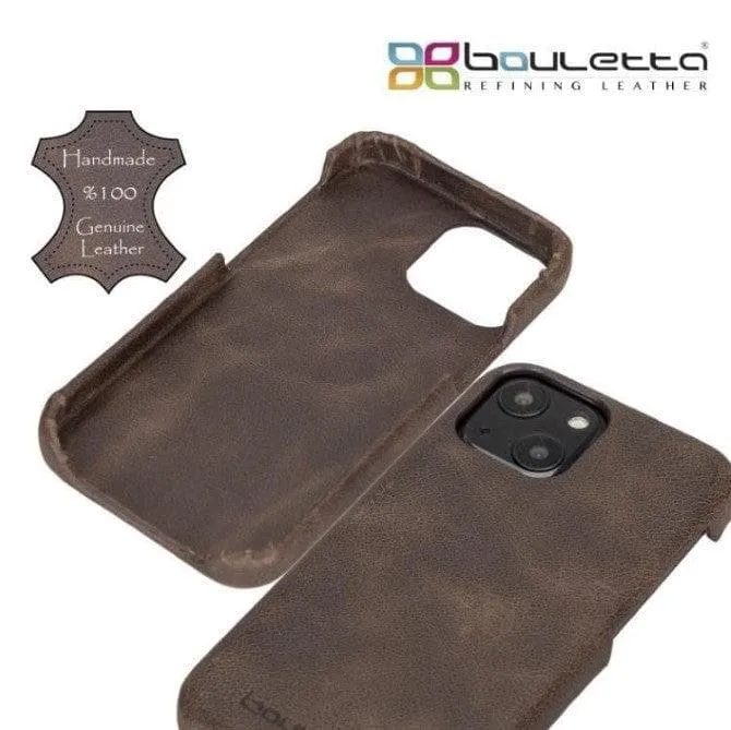 Fully Leather Back Cover for Apple iPhone 12 Series