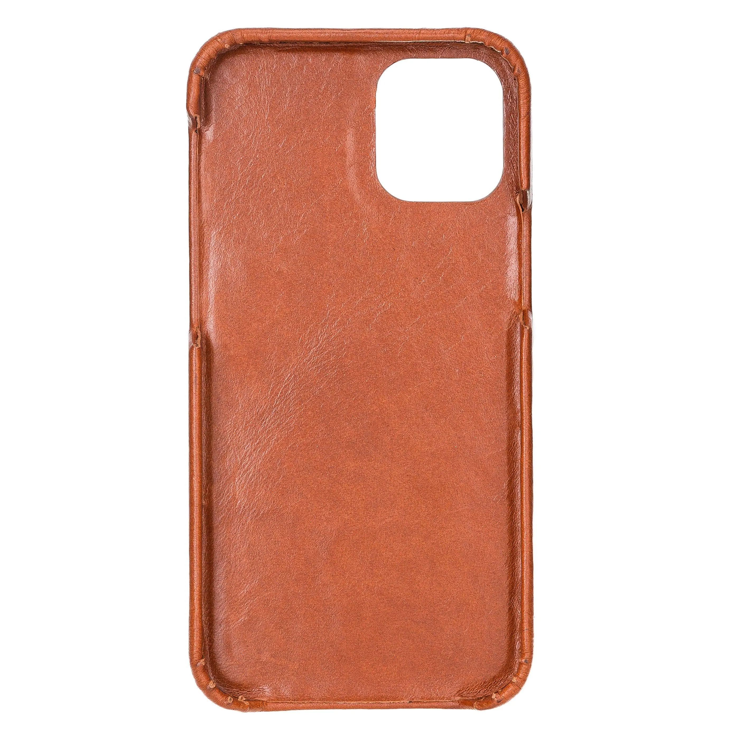 Fully Leather Back Cover for Apple iPhone 12 Series