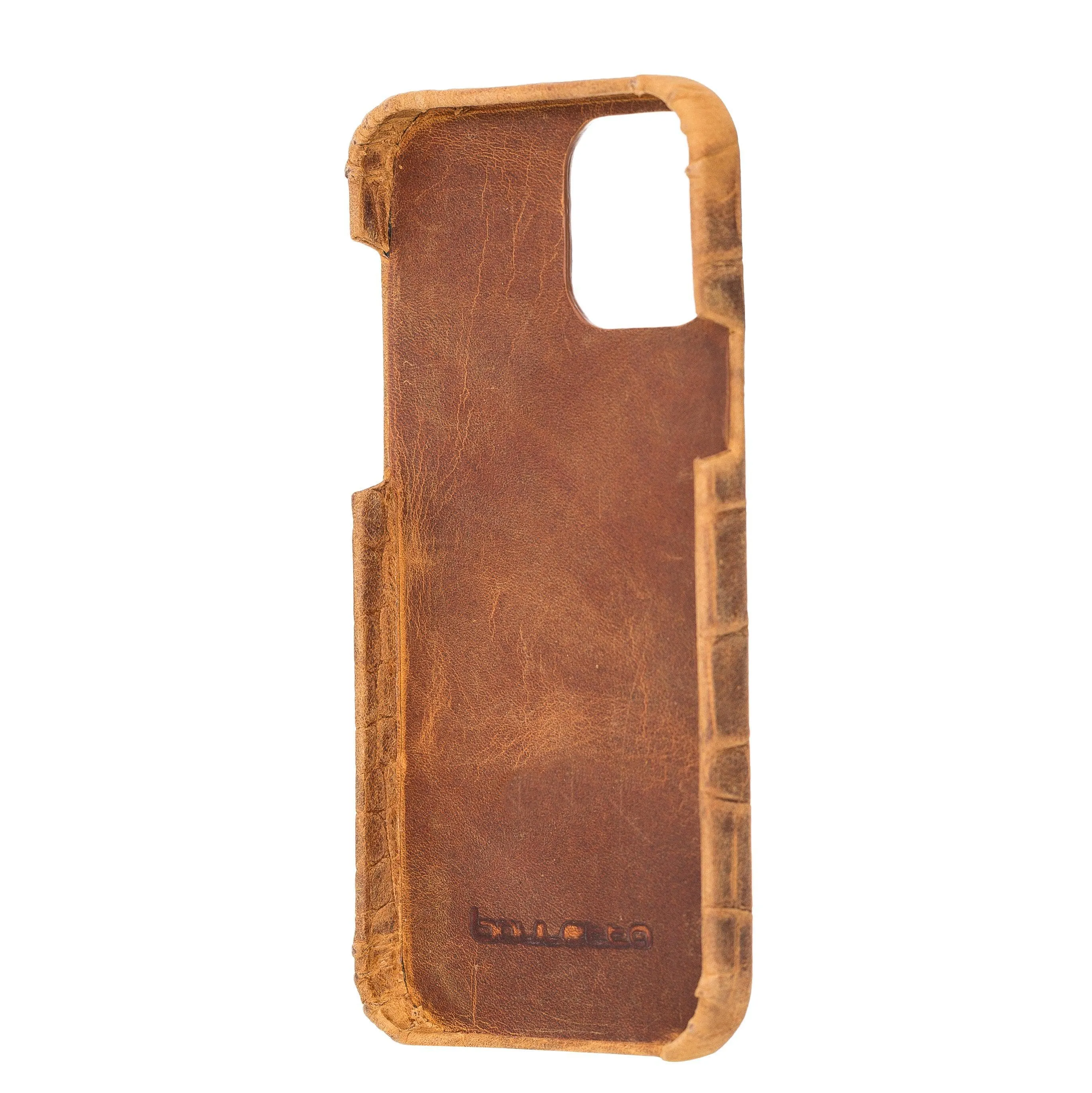 Fully Leather Back Cover for Apple iPhone 12 Series