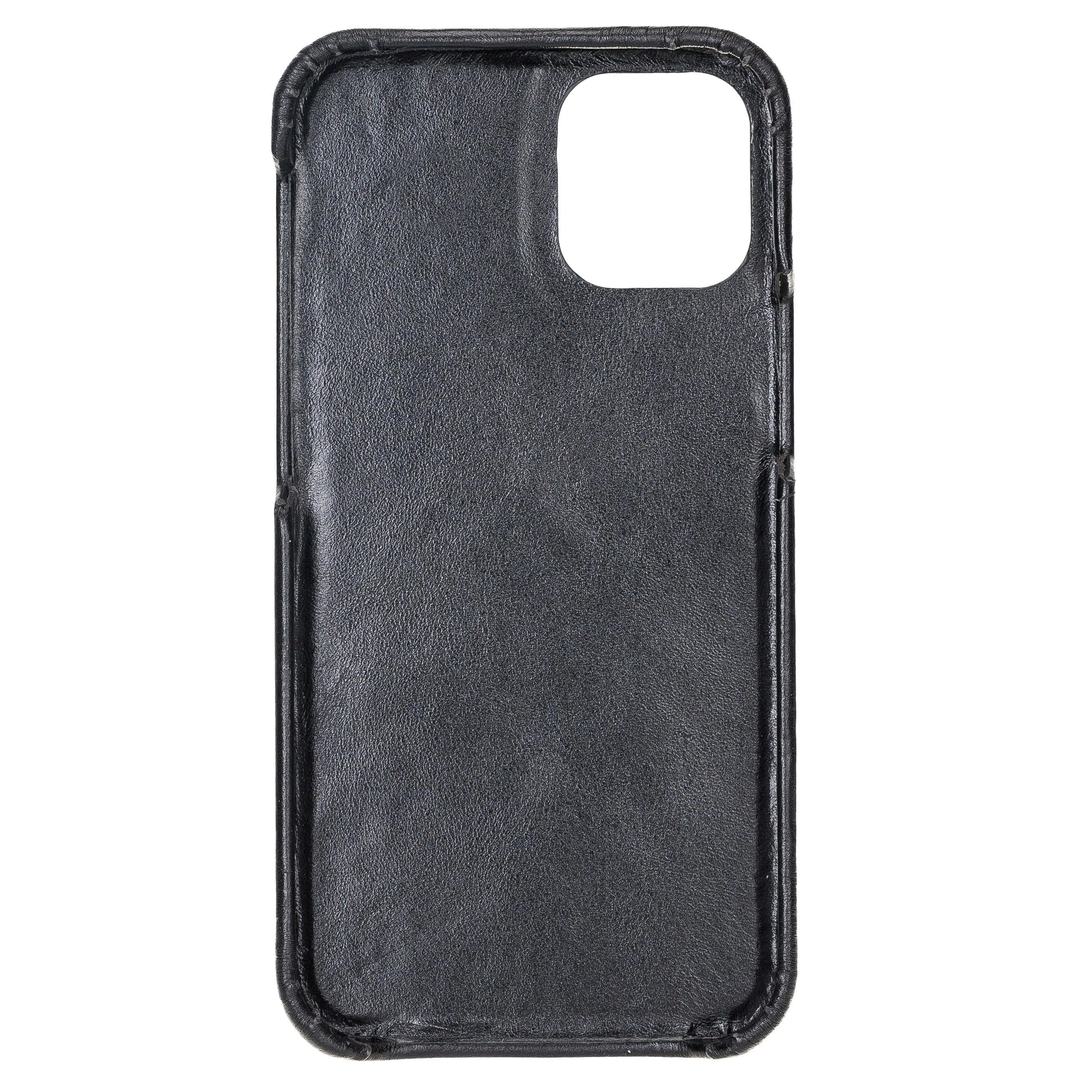 Fully Leather Back Cover for Apple iPhone 12 Series