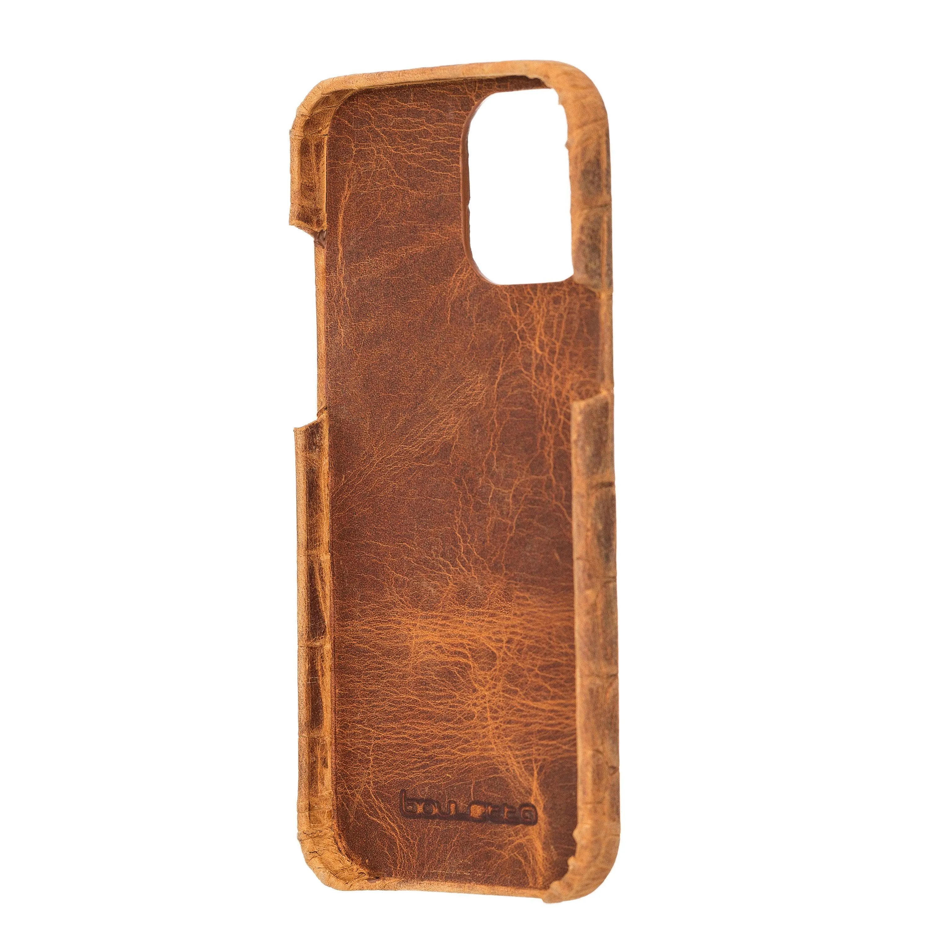 Fully Leather Back Cover for Apple iPhone 12 Series