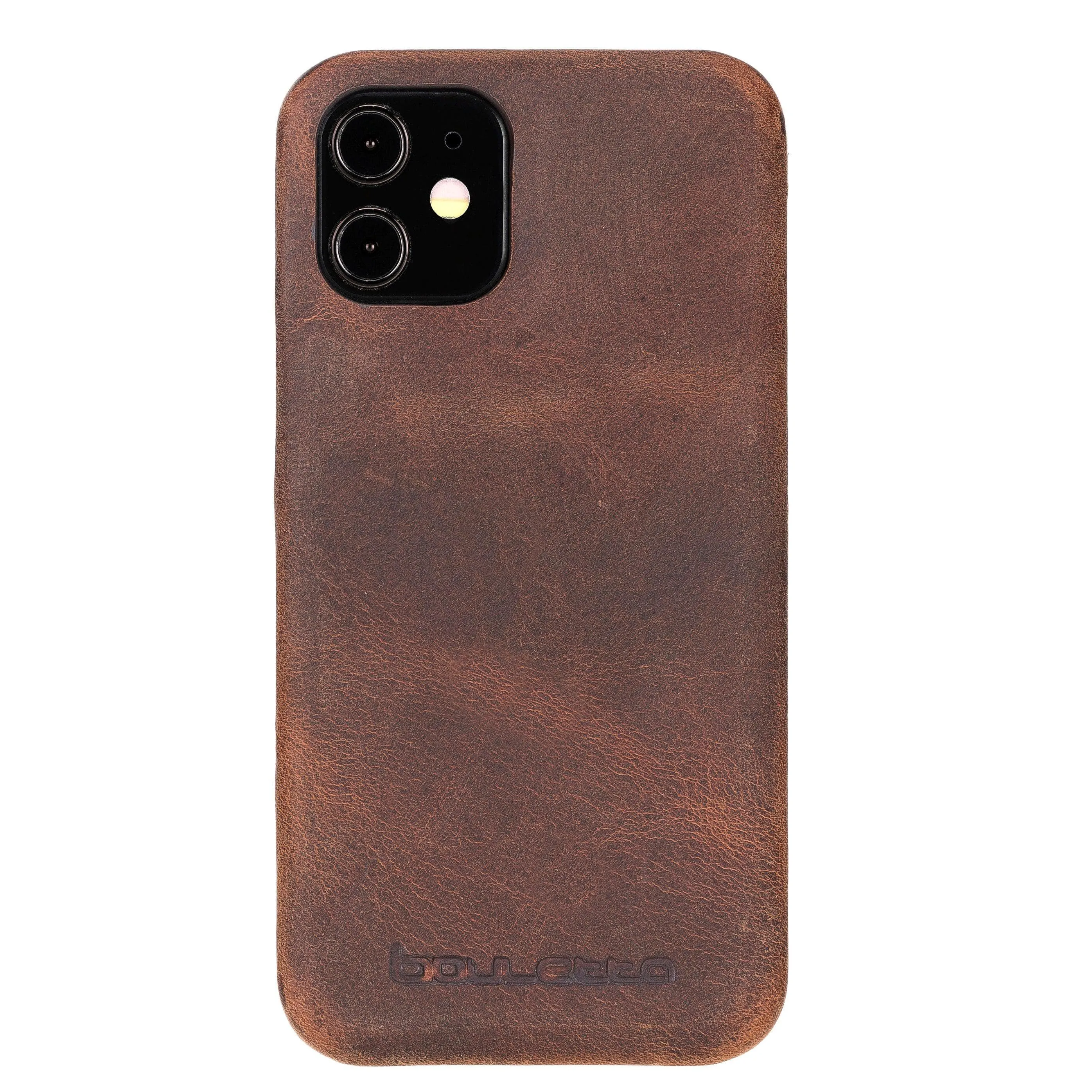 Fully Leather Back Cover for Apple iPhone 12 Series