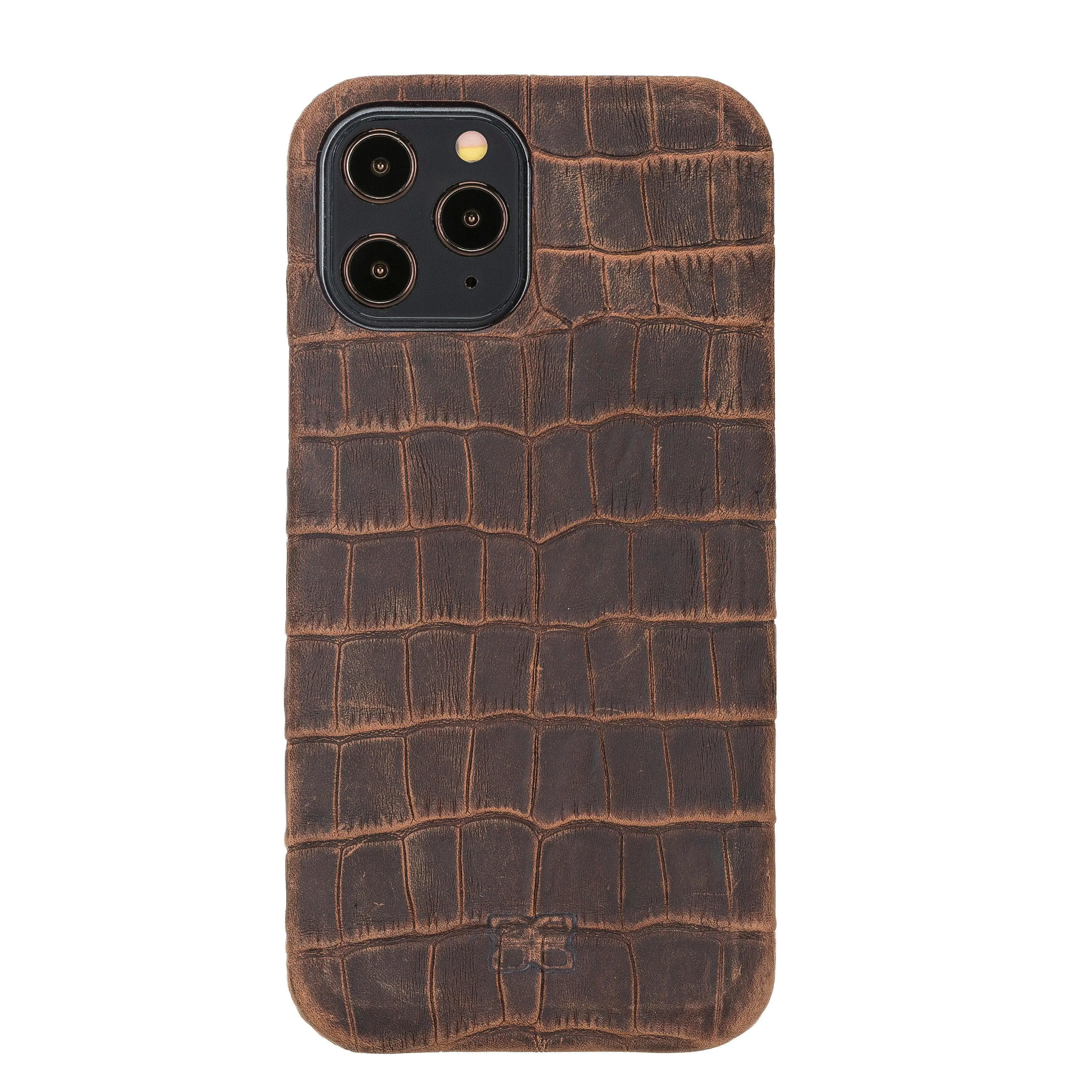 Fully Leather Back Cover for Apple iPhone 12 Series