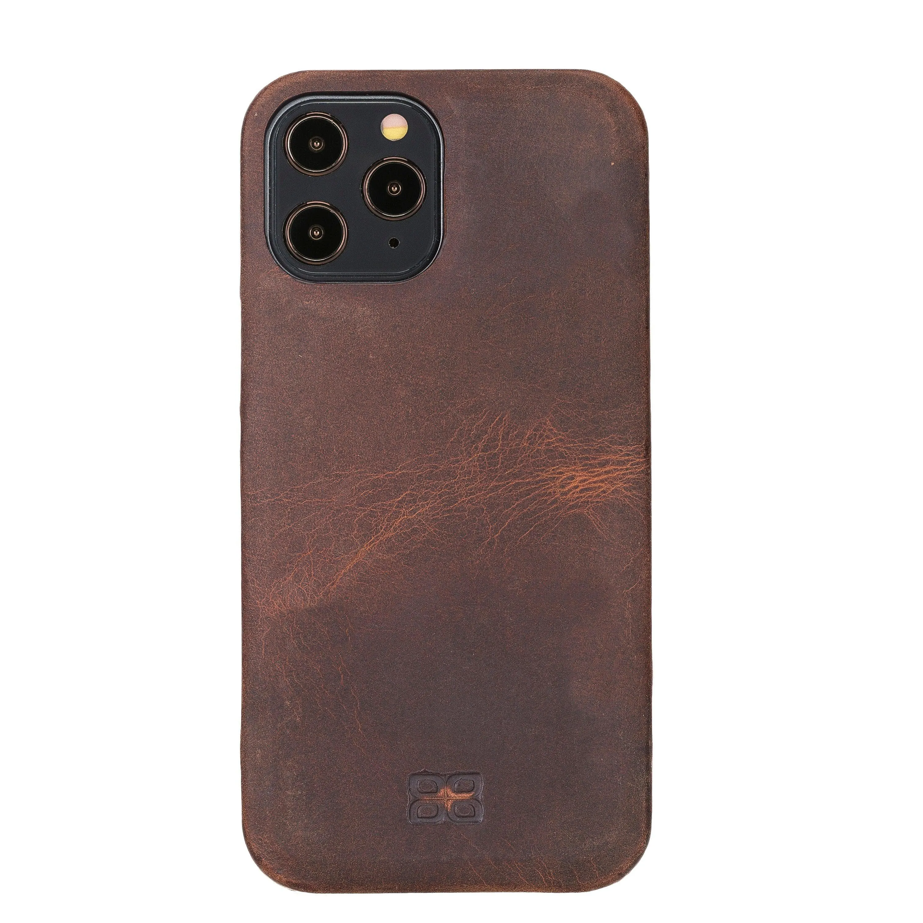 Fully Leather Back Cover for Apple iPhone 12 Series