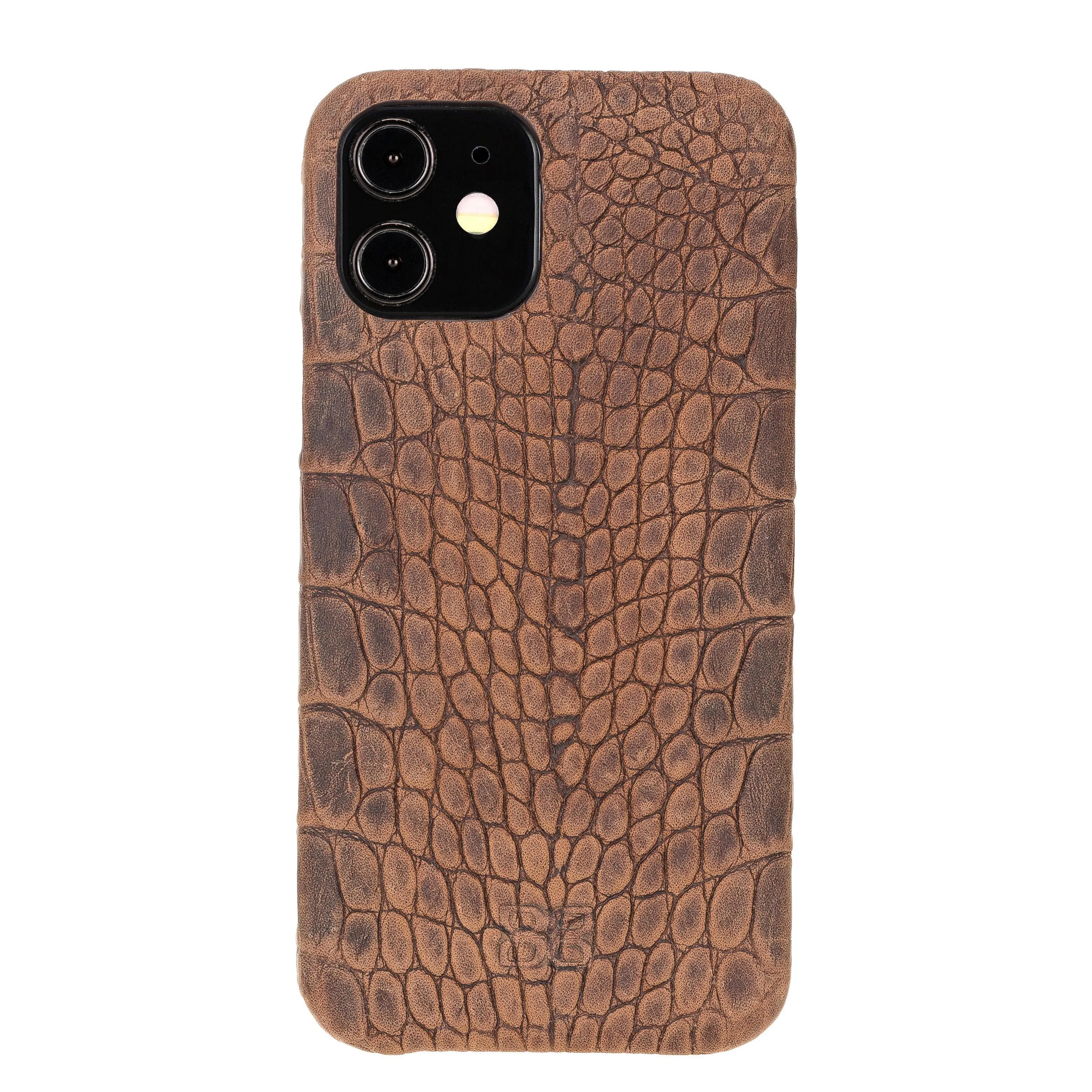 Fully Leather Back Cover for Apple iPhone 12 Series