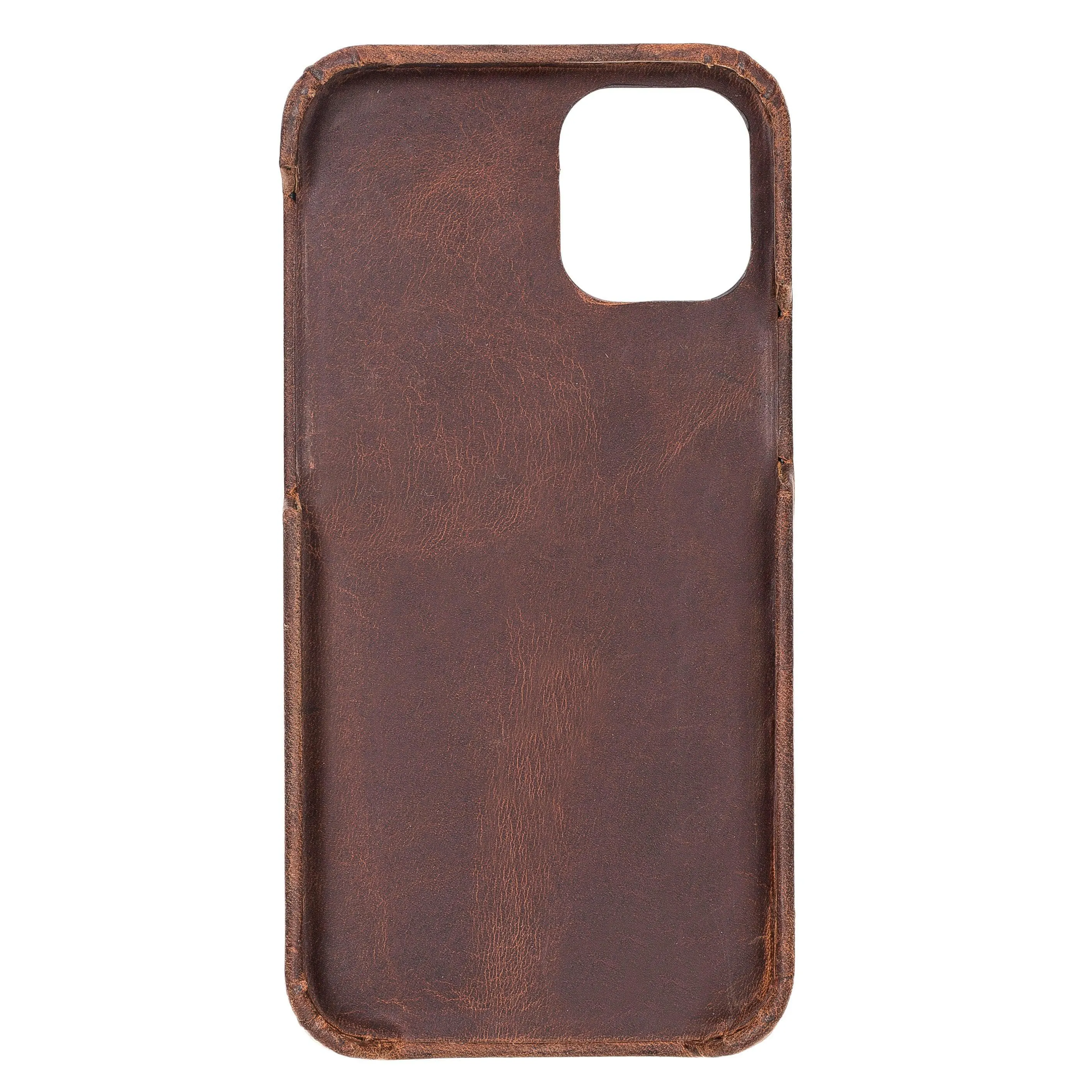 Fully Leather Back Cover for Apple iPhone 12 Series