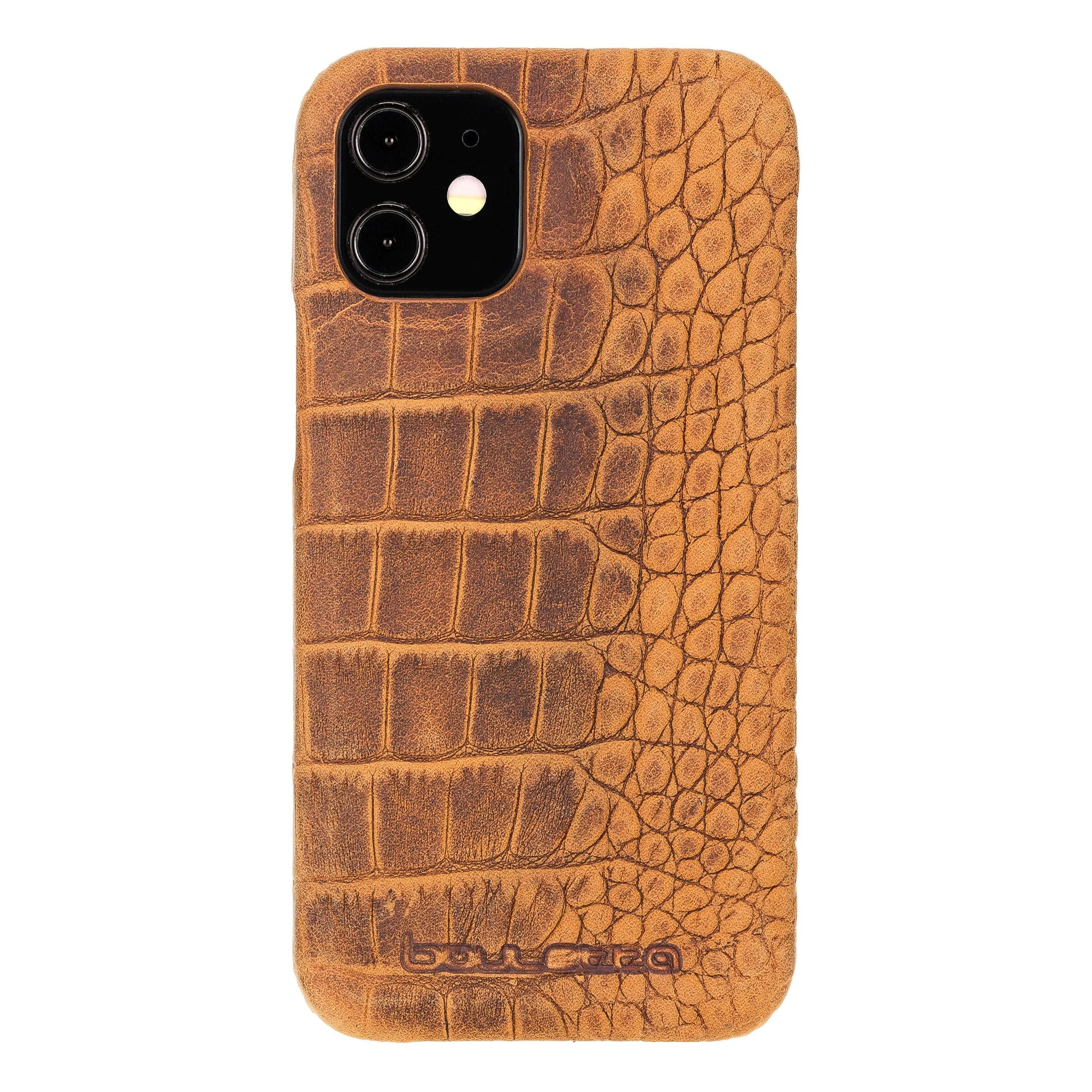 Fully Leather Back Cover for Apple iPhone 12 Series
