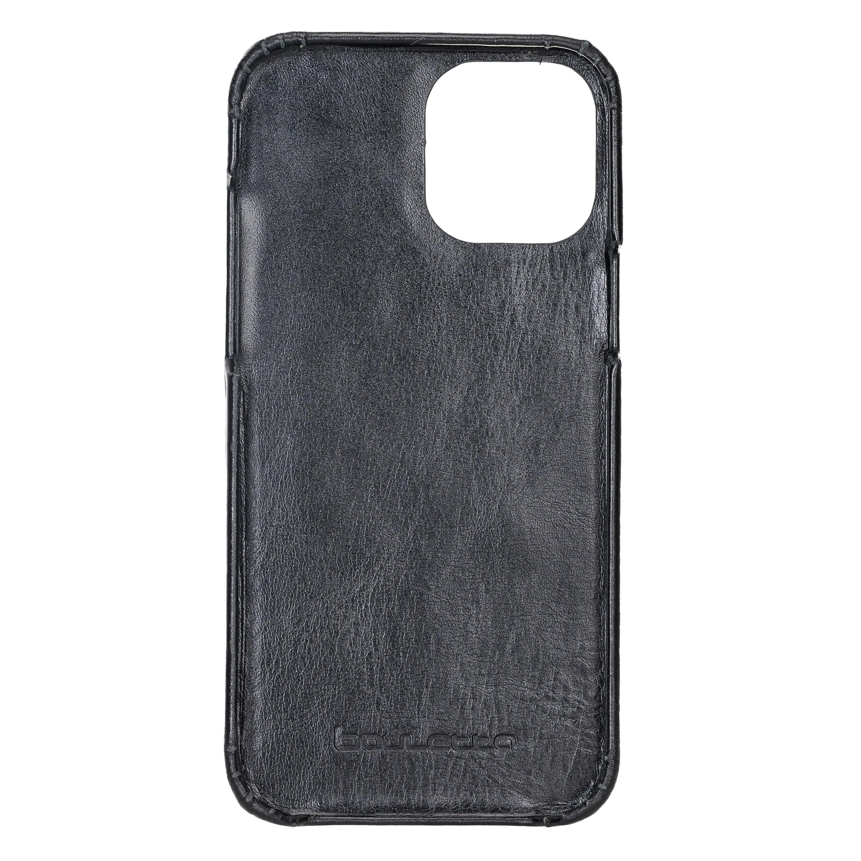Fully Leather Back Cover for Apple iPhone 12 Series