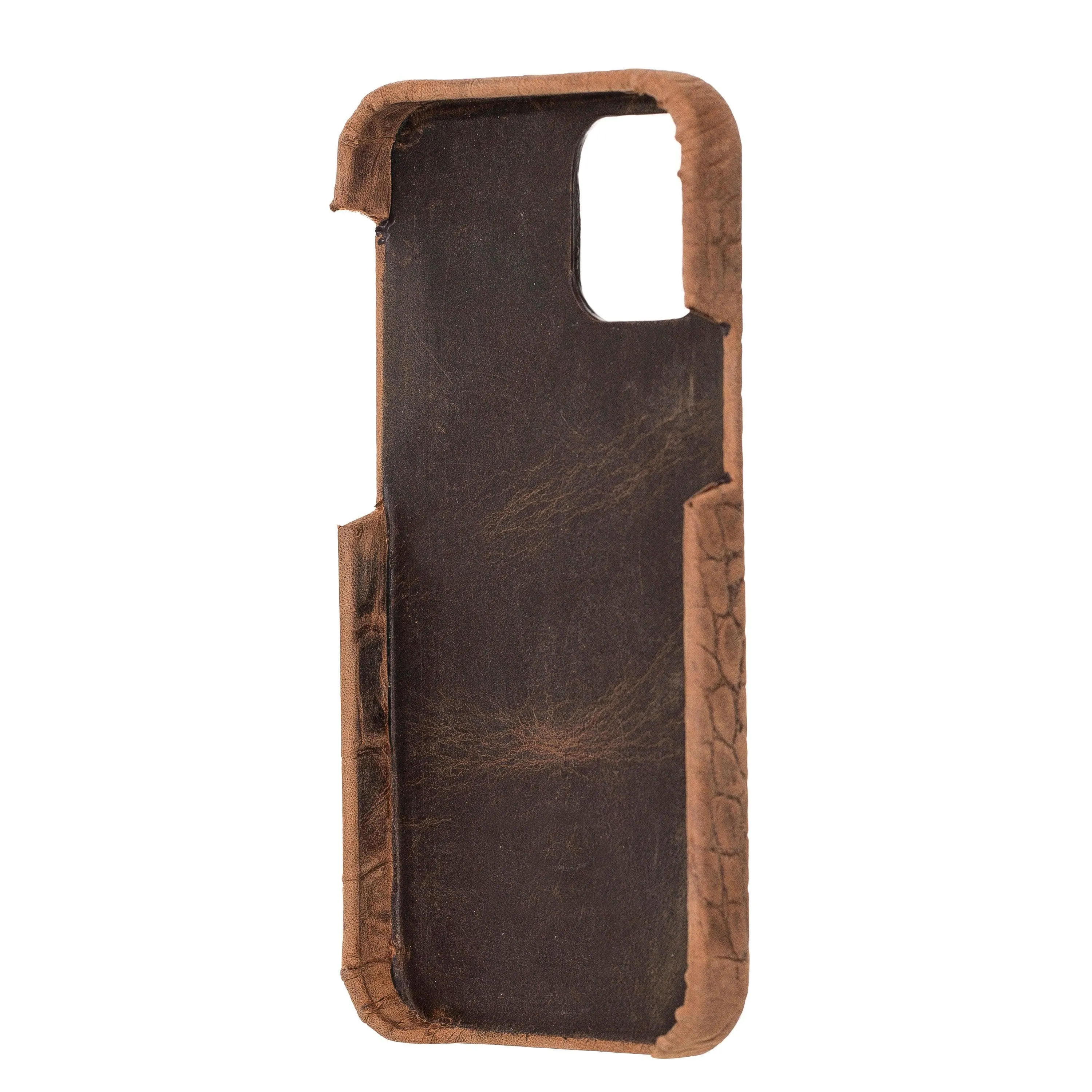 Fully Leather Back Cover for Apple iPhone 12 Series