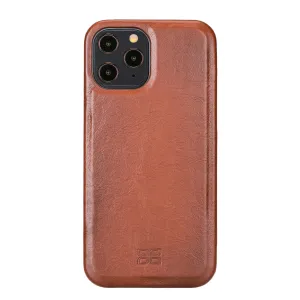 Fully Leather Back Cover for Apple iPhone 12 Series