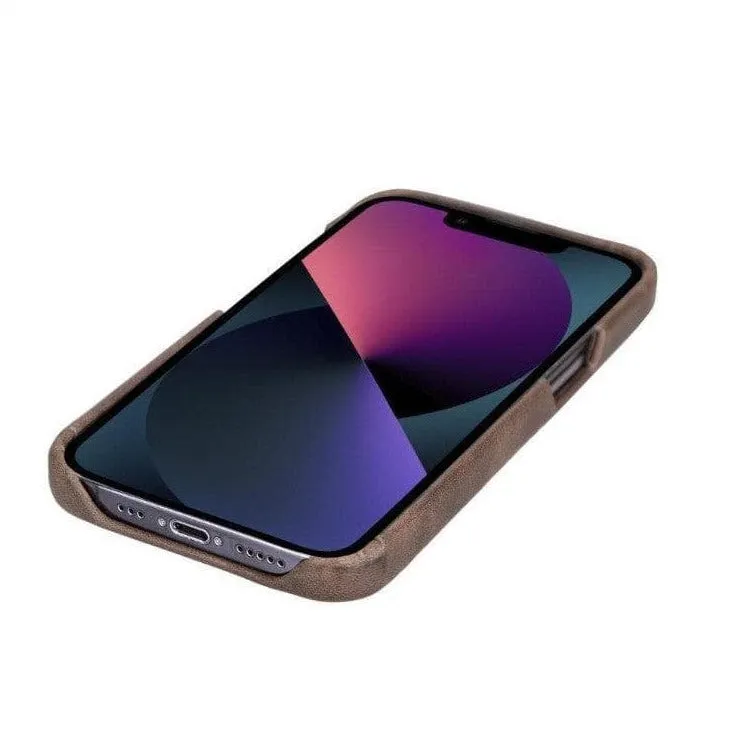 Fully Leather Back Cover for Apple iPhone 12 Series
