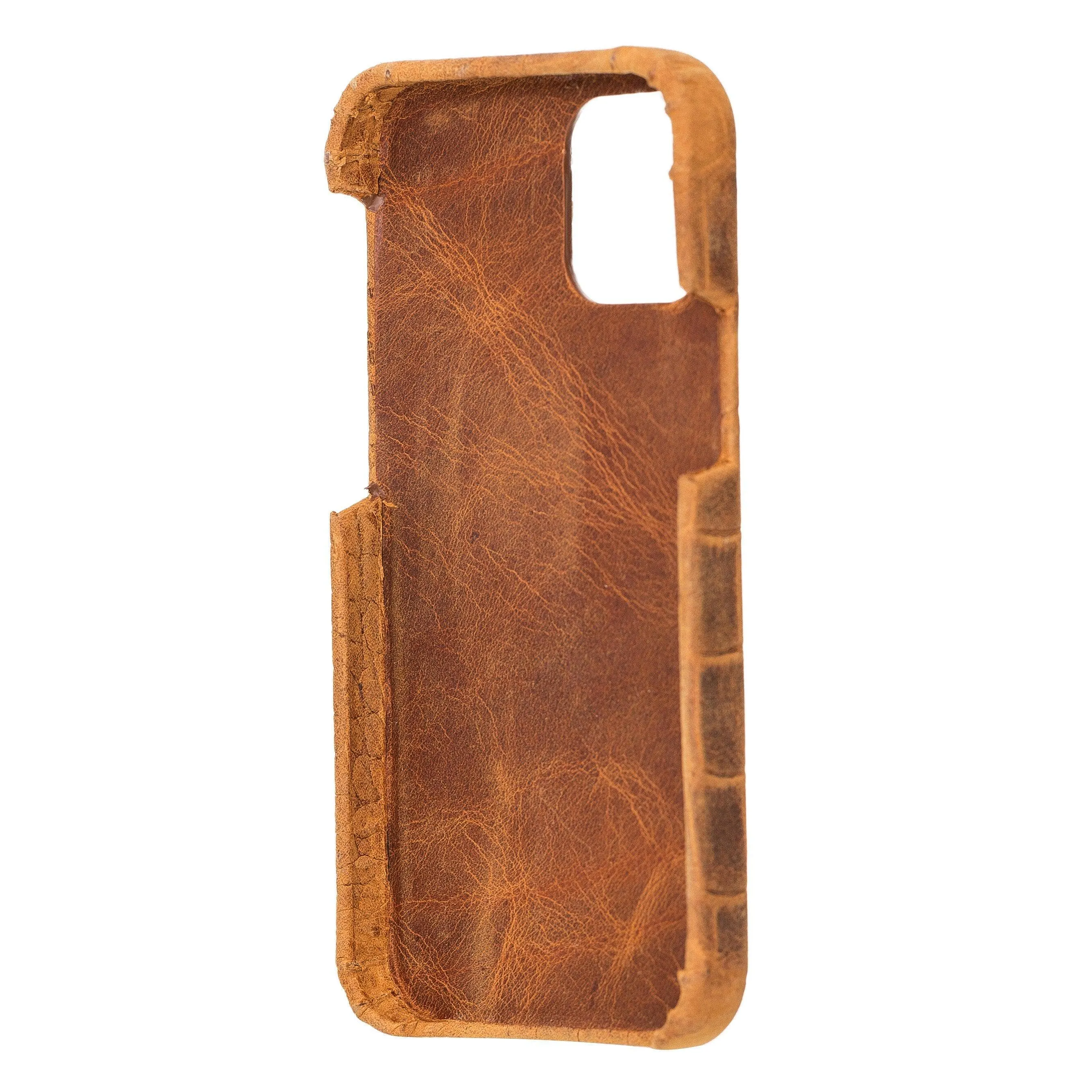 Fully Leather Back Cover for Apple iPhone 12 Series