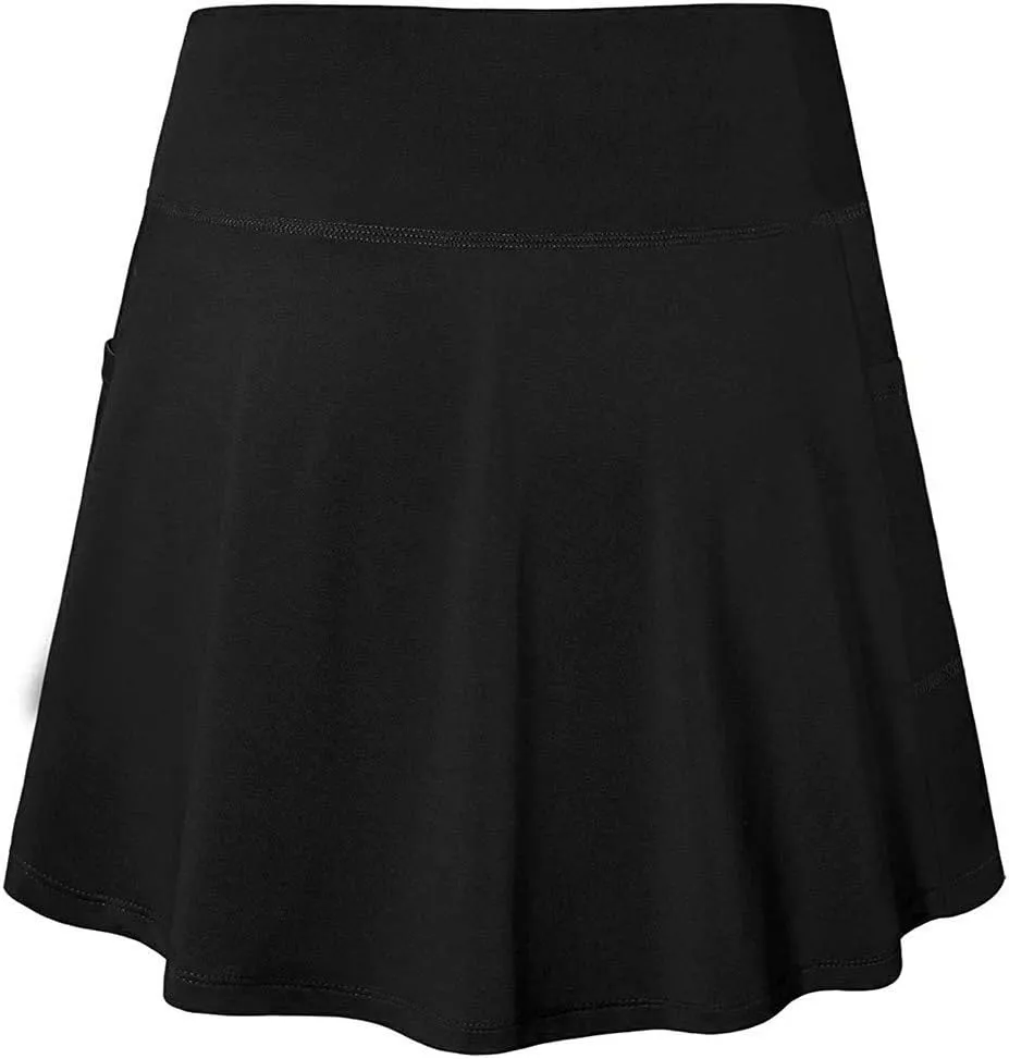 FZYLQY Tennis Skirts for Womens with Shorts Pleated Athletic Skirts with Pockets High Waisted Golf Skort for Workout