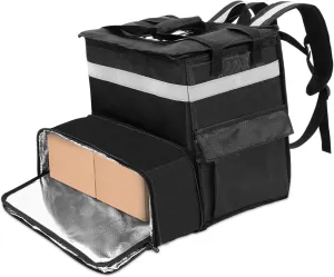 GANAZONO Food Carrier Backpack Insulated Food Bag Cooler Robust Oxford Fabric Carry Out