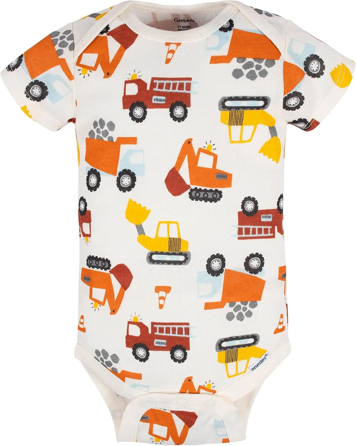 Gerber Baby Boys' 8-Pack Short Sleeve Onesies Bodysuits