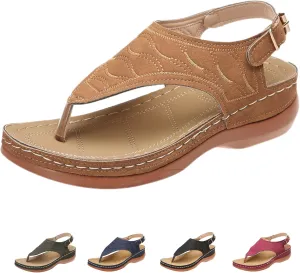 Giltpeak Shoes Women, Orthopedic Shoes For Women, Women'S Arch Support Flat Sandals, Platforms Flip Flops Arch Support Flat Sandals