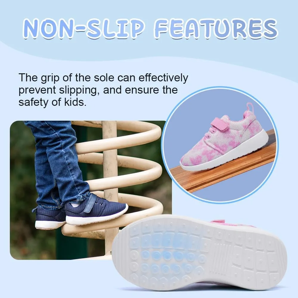 HIITAVE Toddler/Little Kid Boys Girls Shoes Running/Walking Sports Sneakers