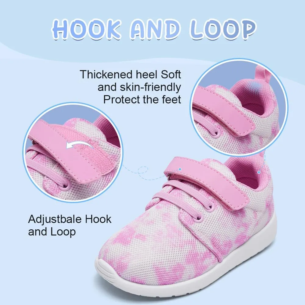 HIITAVE Toddler/Little Kid Boys Girls Shoes Running/Walking Sports Sneakers