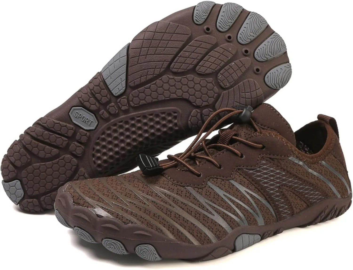Hike Barefoot Shoes Women Comfortable Walking Shoes Zero Drop Wide Toe Box Running Shoes Beach Sneakers Casual Grounded Footwear for Women Barefoot Yoga Exercise, Camping, Gym Athletic Lightweight