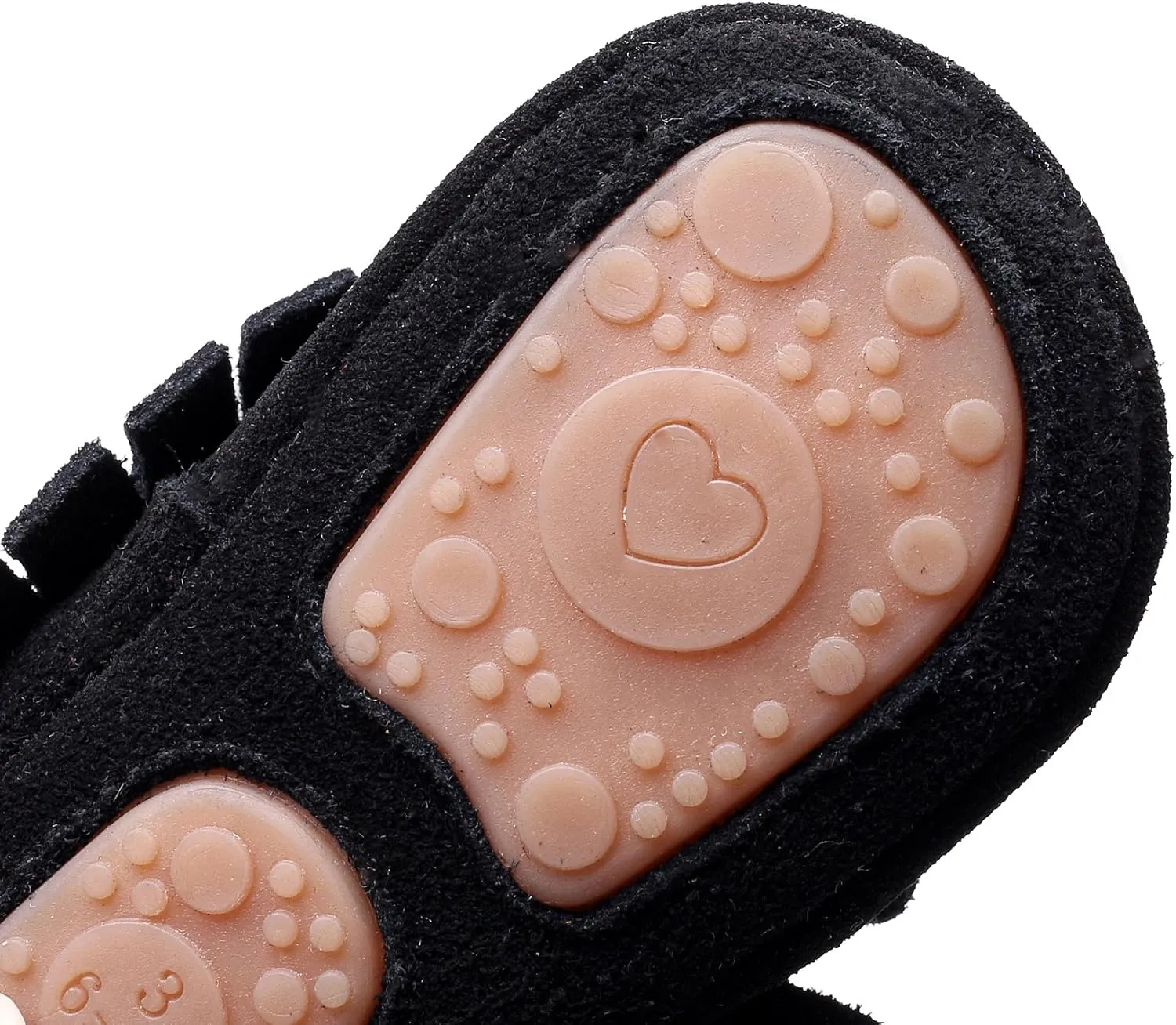 HONGTEYA Leather Baby Moccasins Hard Soled Tassel Crib Toddler Shoes for Boys and Girls??