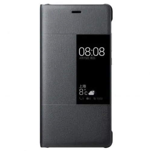 Huawei P9 Plus View Flip Cover - Dark Grey