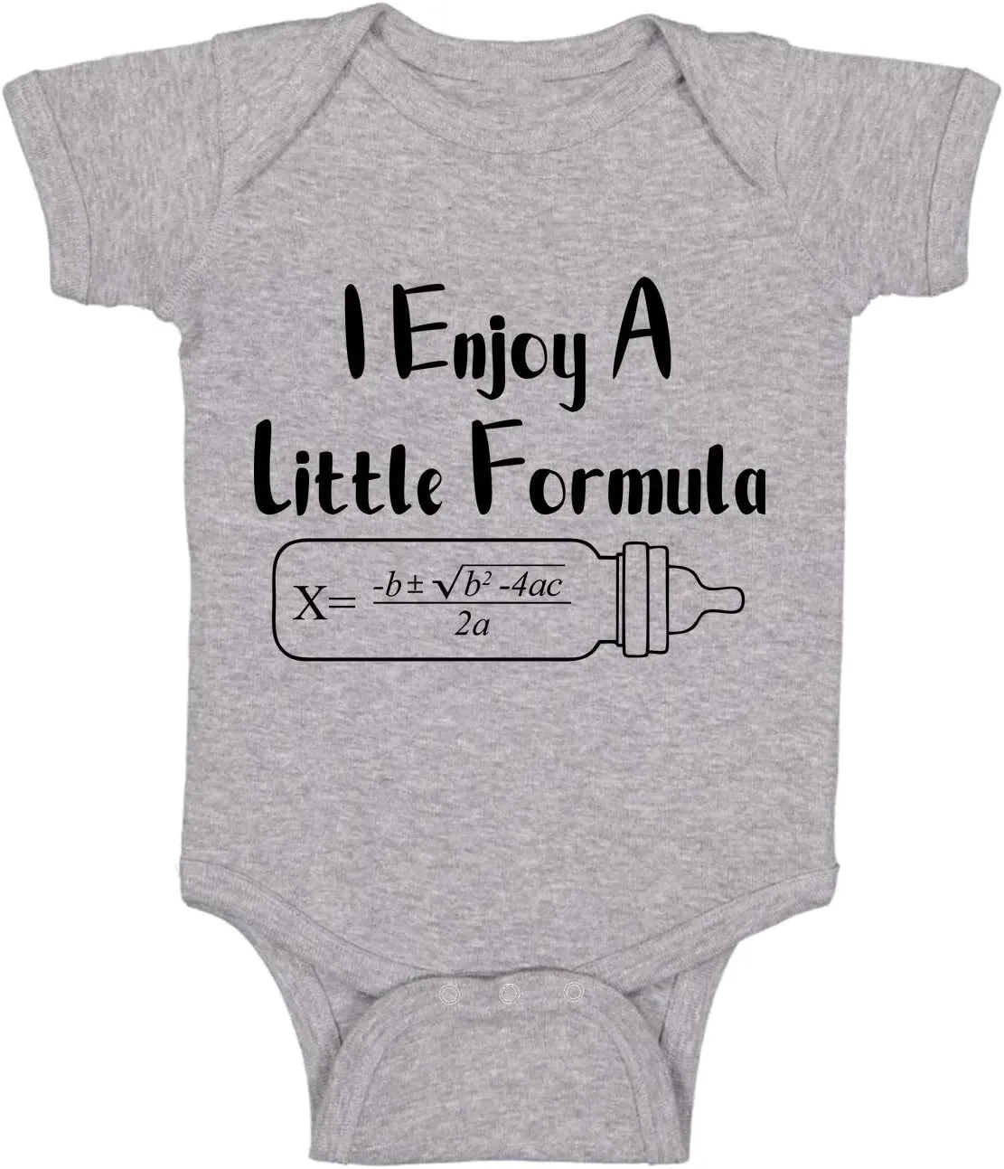 I Enjoy A Little Formula - Funny Baby Essentials Bodysuit Romper - Baby Boy Newborn Outfits