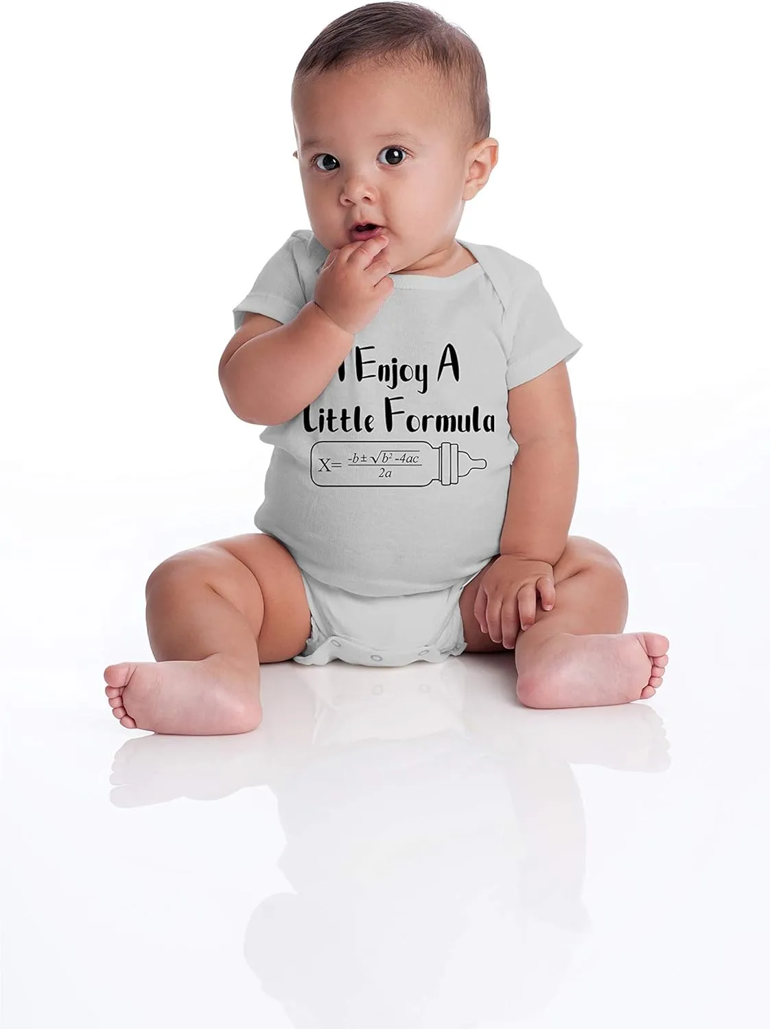 I Enjoy A Little Formula - Funny Baby Essentials Bodysuit Romper - Baby Boy Newborn Outfits