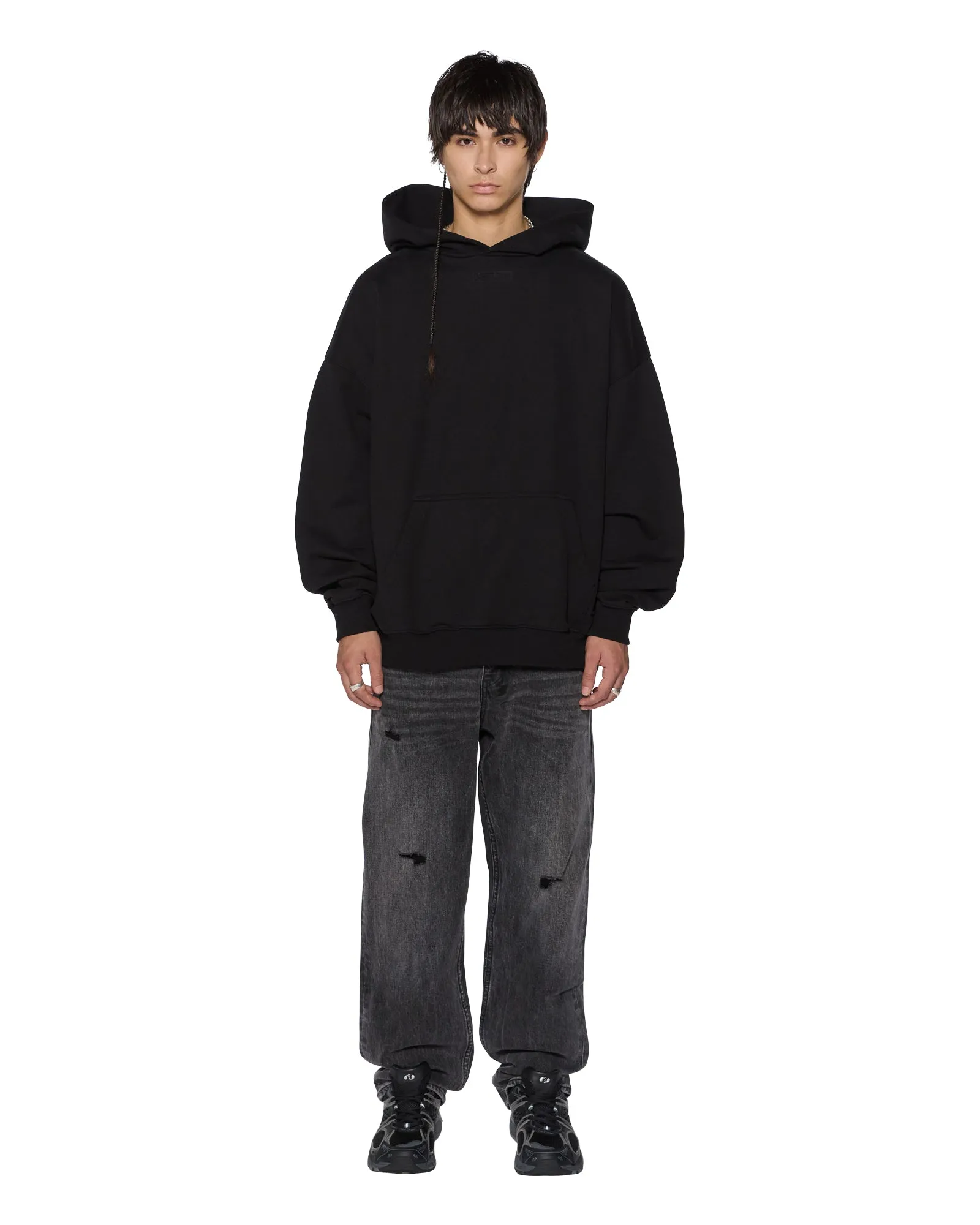 INTRUDER EKCESS HOODIE JET BLACK