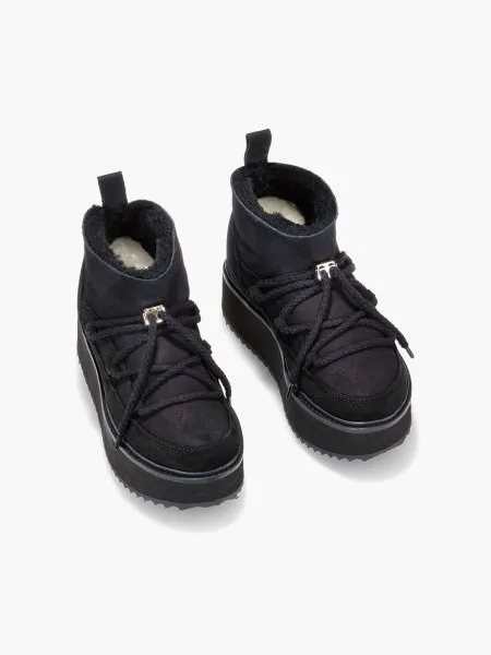 Inuikii - Classic Sneaker Platform - Black