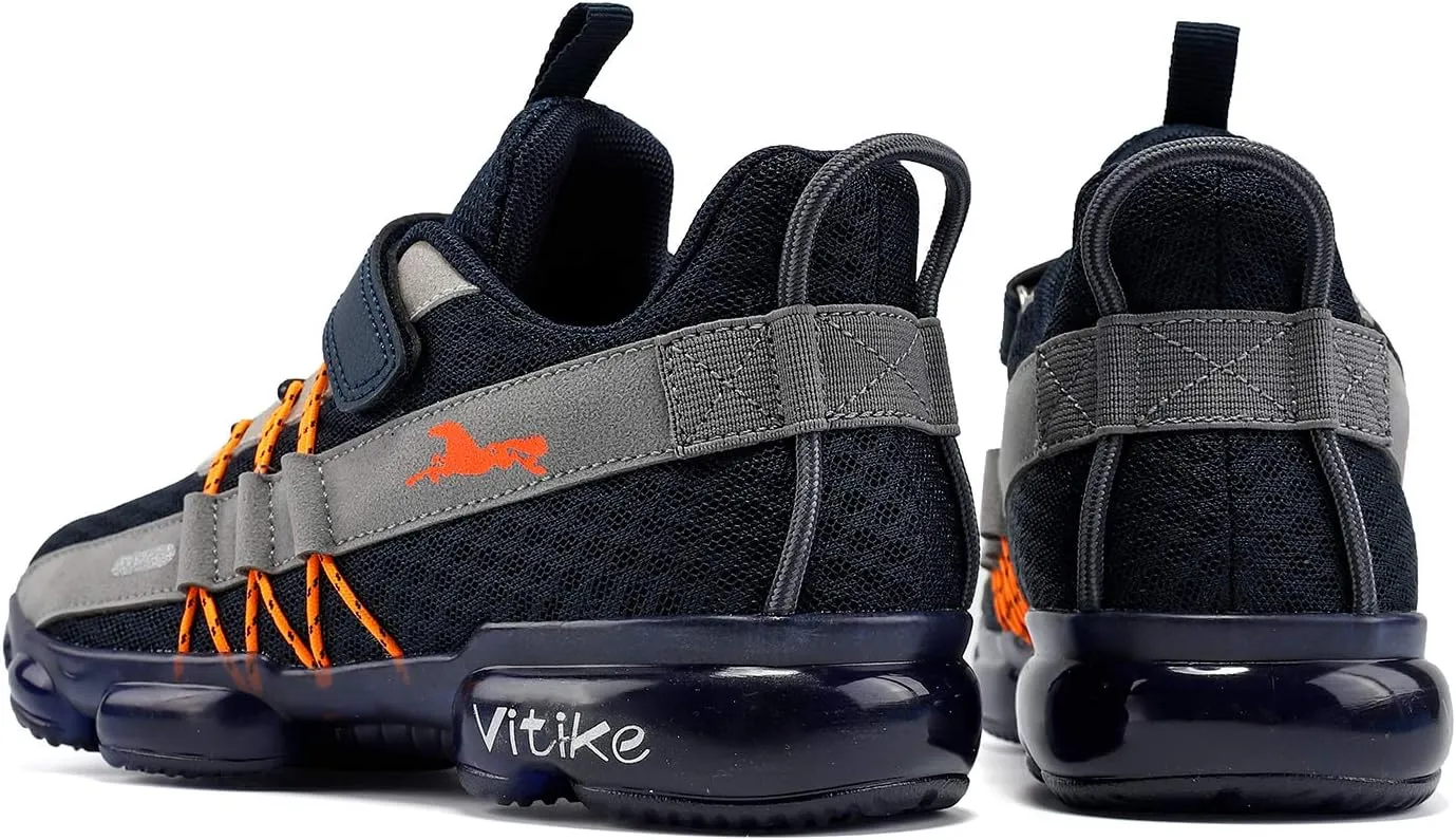 JMFCHI Boys Girls Kids' Sneakers Knitted Mesh Sports Shoes Breathable Lightweight Running Shoes for Kids Fashion Athletic Casual Shoes