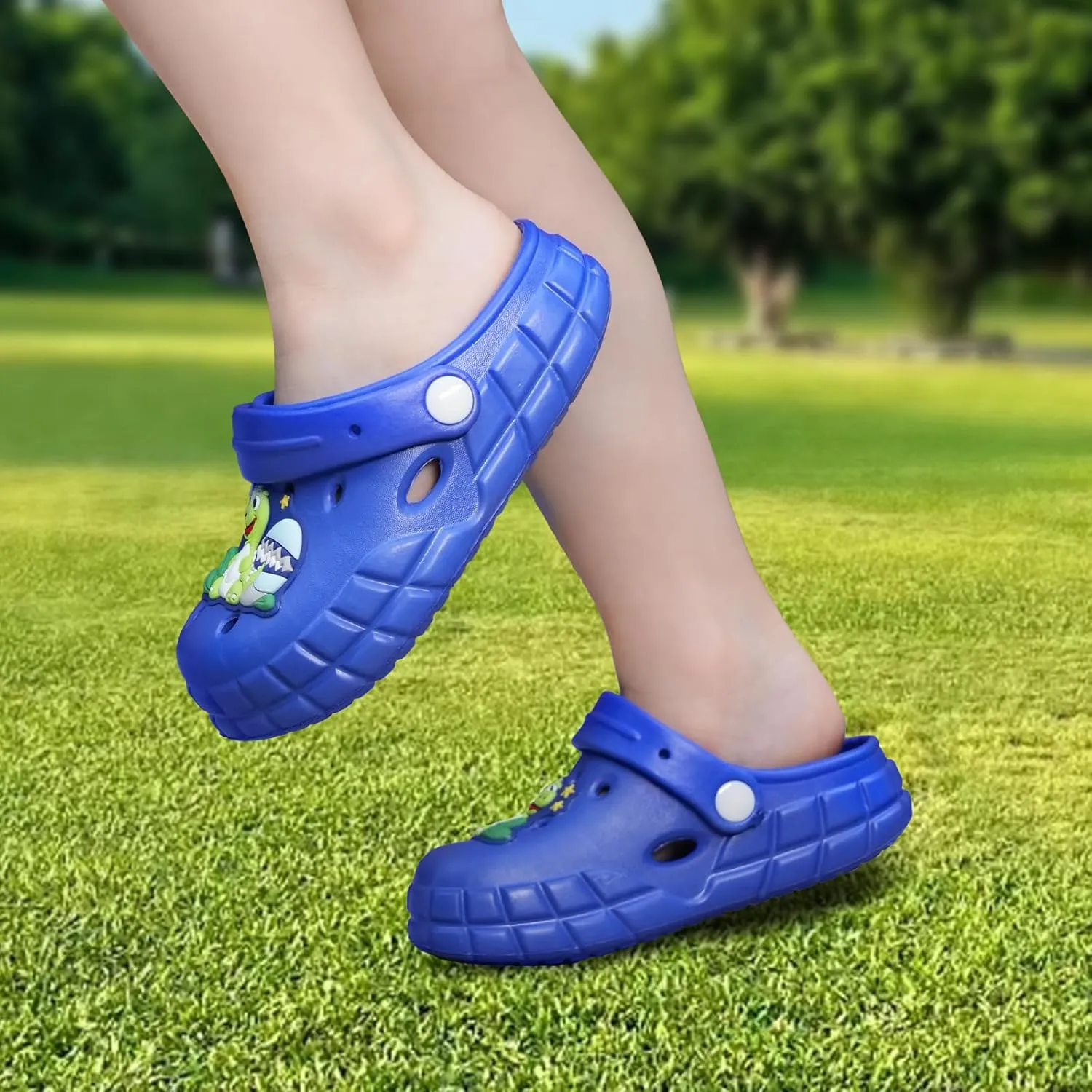 Kids Clogs for Boys Girls Lightweight Slip-On Sandals Water Shoes Beach Pool Slippers for Toddler/Little Kid