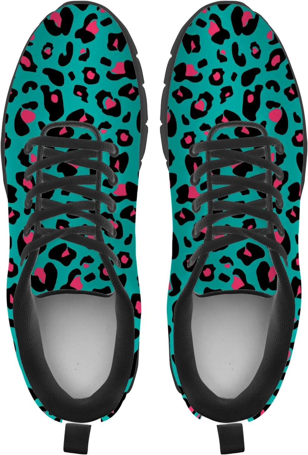 Leopard Print Shoes for Women Men Running Shoes Walking Sneakers Tennis Shoes Gifts for Women Men
