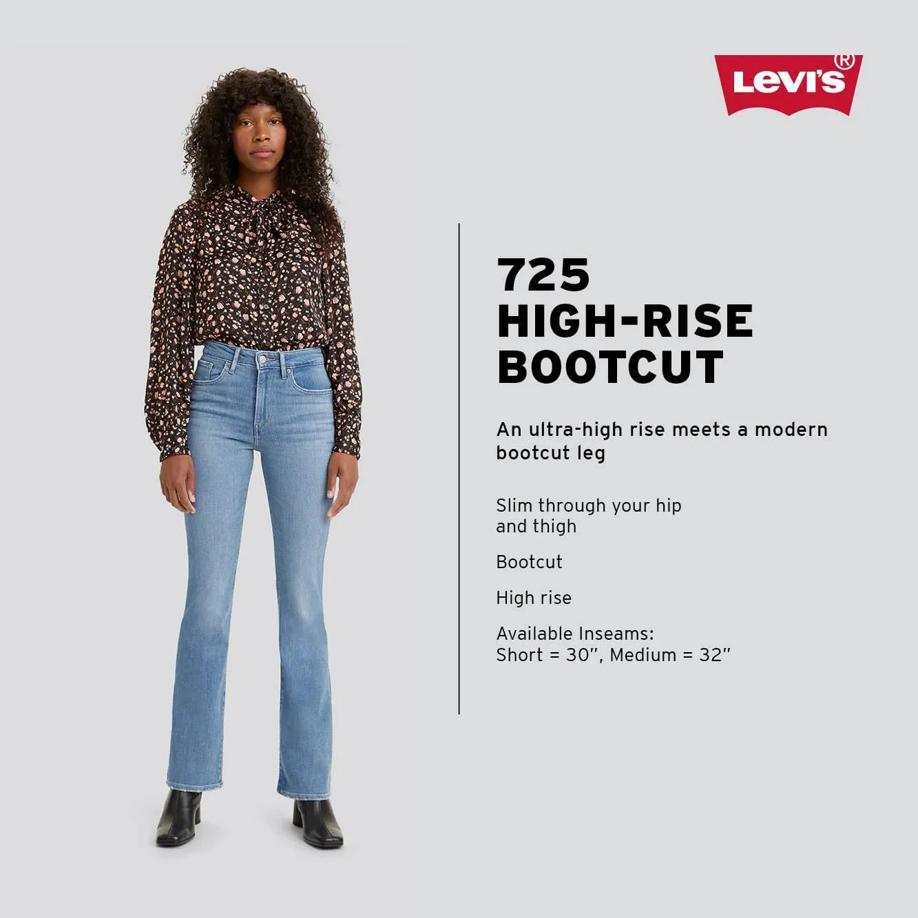 Levi's Women's 725 High Rise Bootcut Jeans (Also Available in Plus)