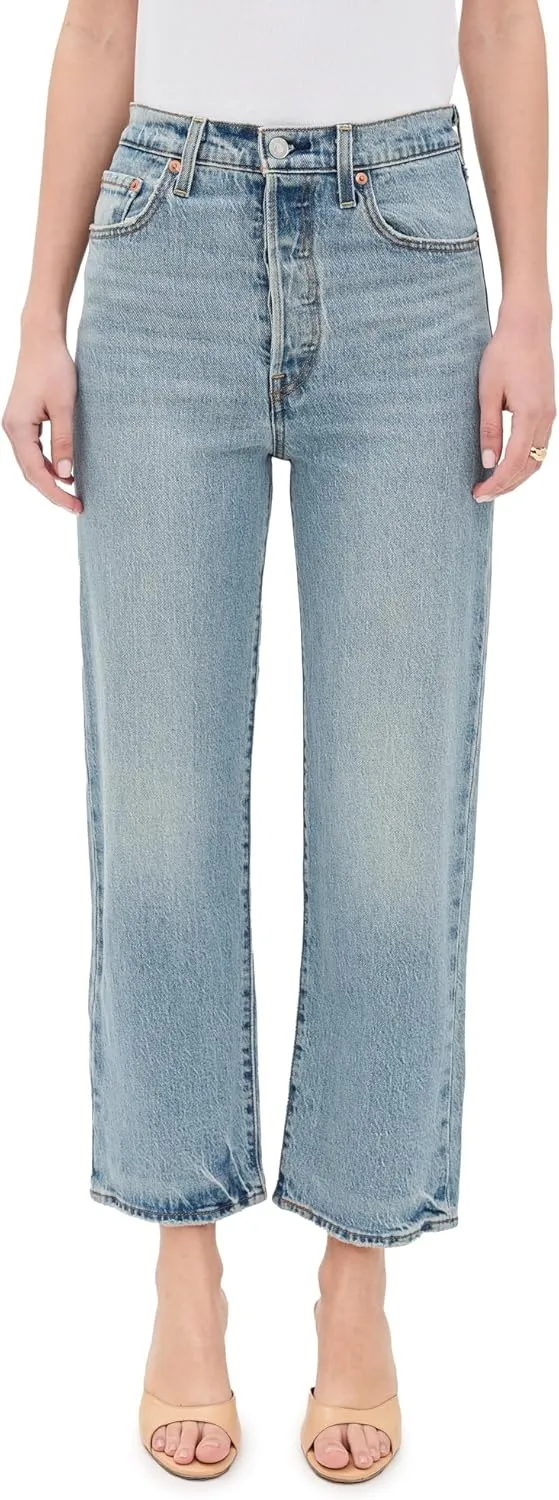 Levi's Women's Premium Ribcage Straight Ankle Jeans