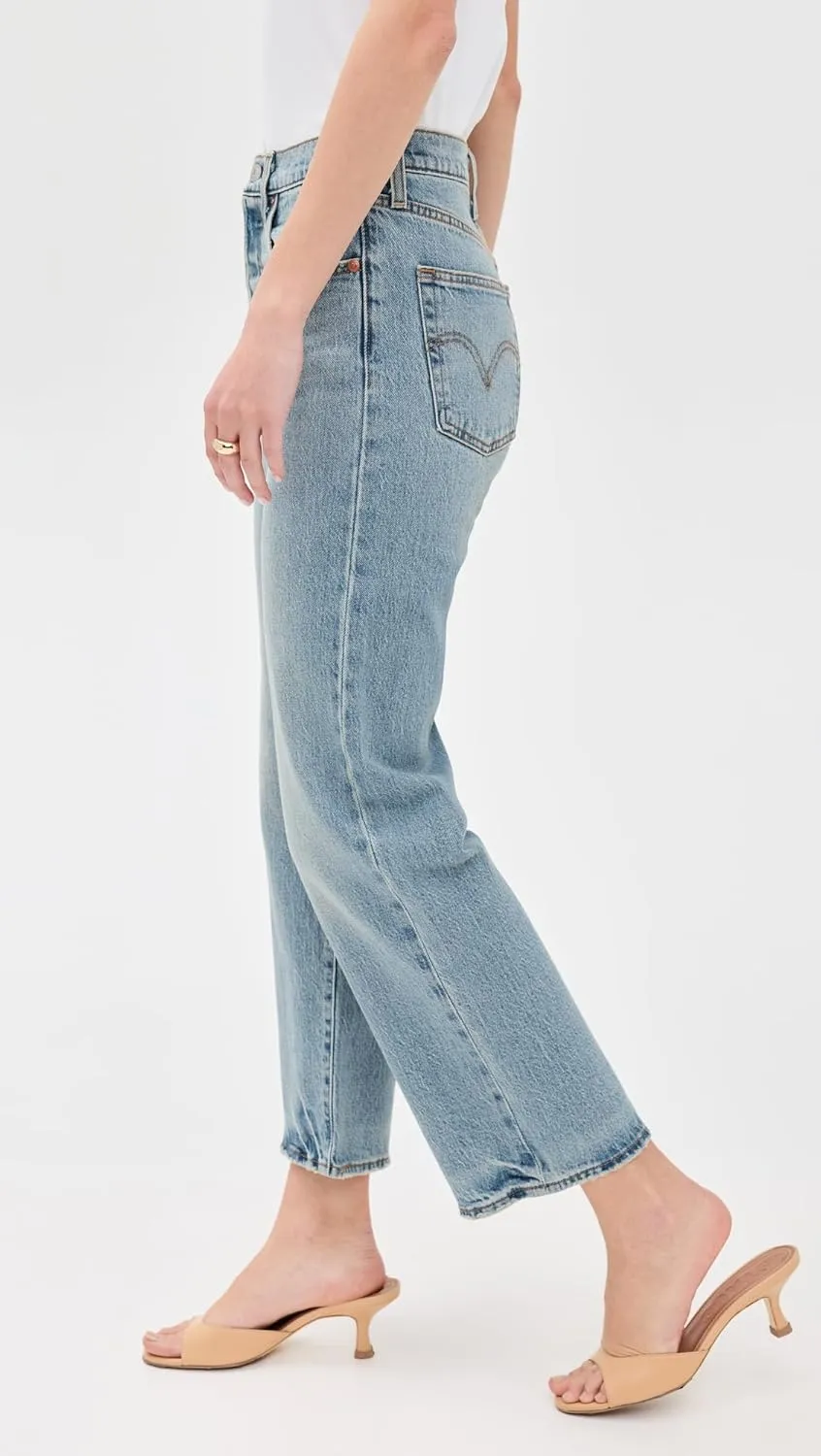 Levi's Women's Premium Ribcage Straight Ankle Jeans