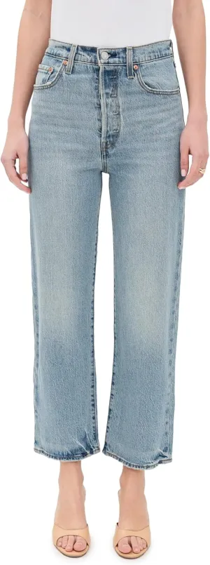 Levi's Women's Premium Ribcage Straight Ankle Jeans