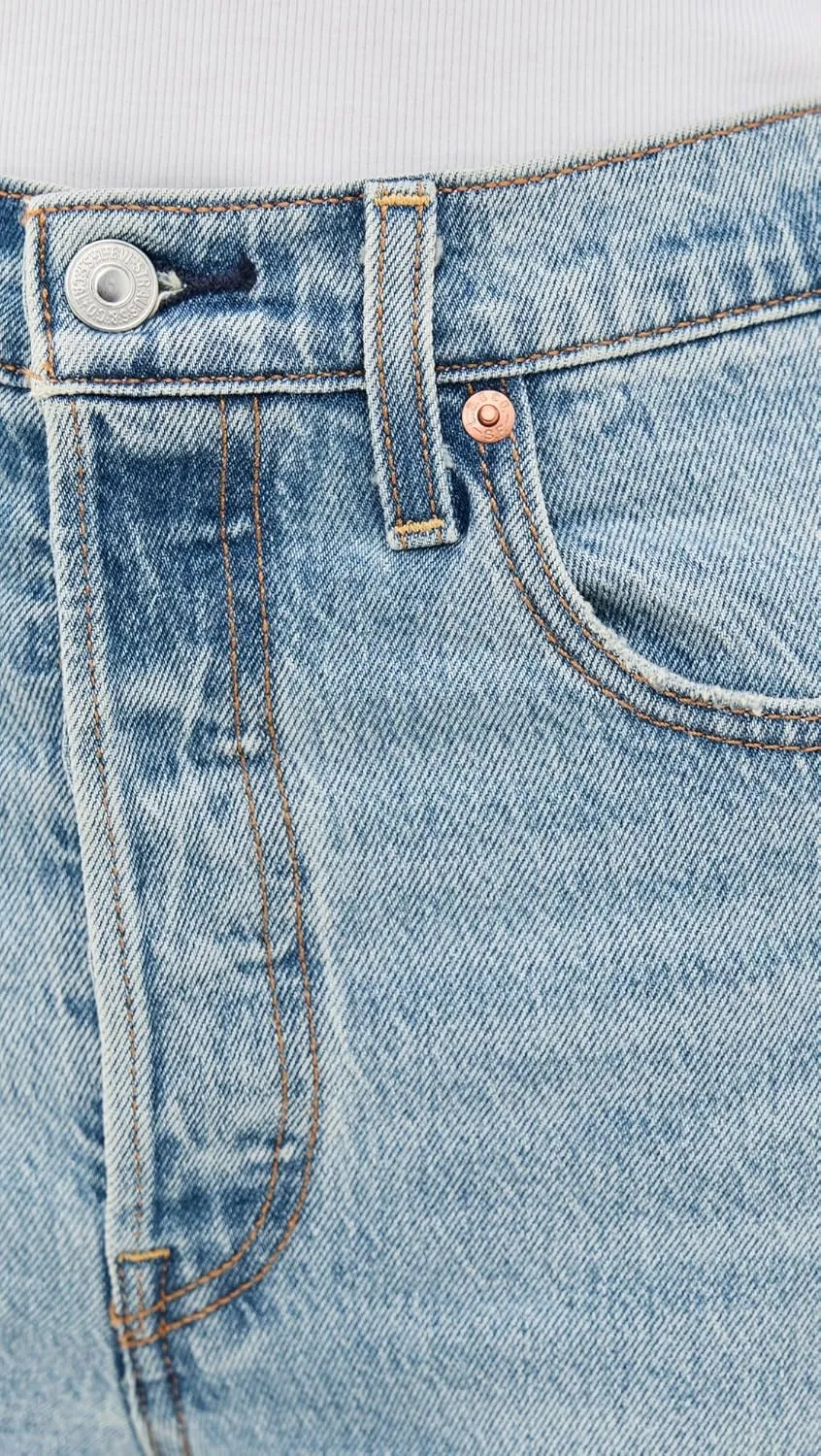 Levi's Women's Premium Ribcage Straight Ankle Jeans